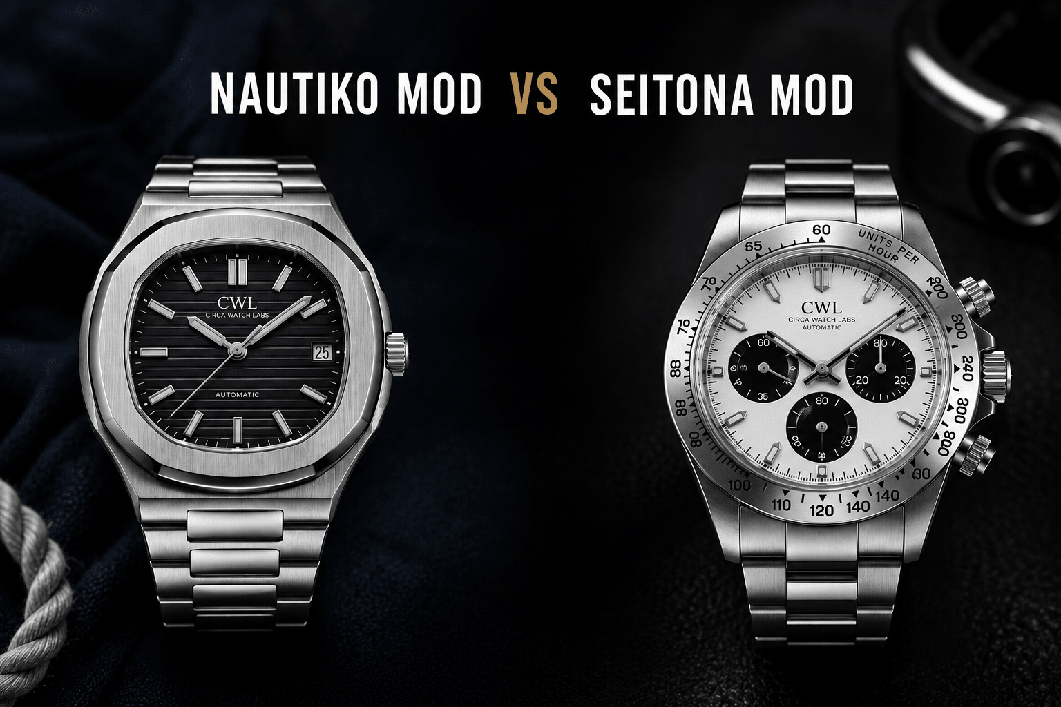 Nautiko Mod vs Seitona Mod: Which CWL Collection Offers Better Value for Serious Watch Buyers in USA - Circa Watch Labs