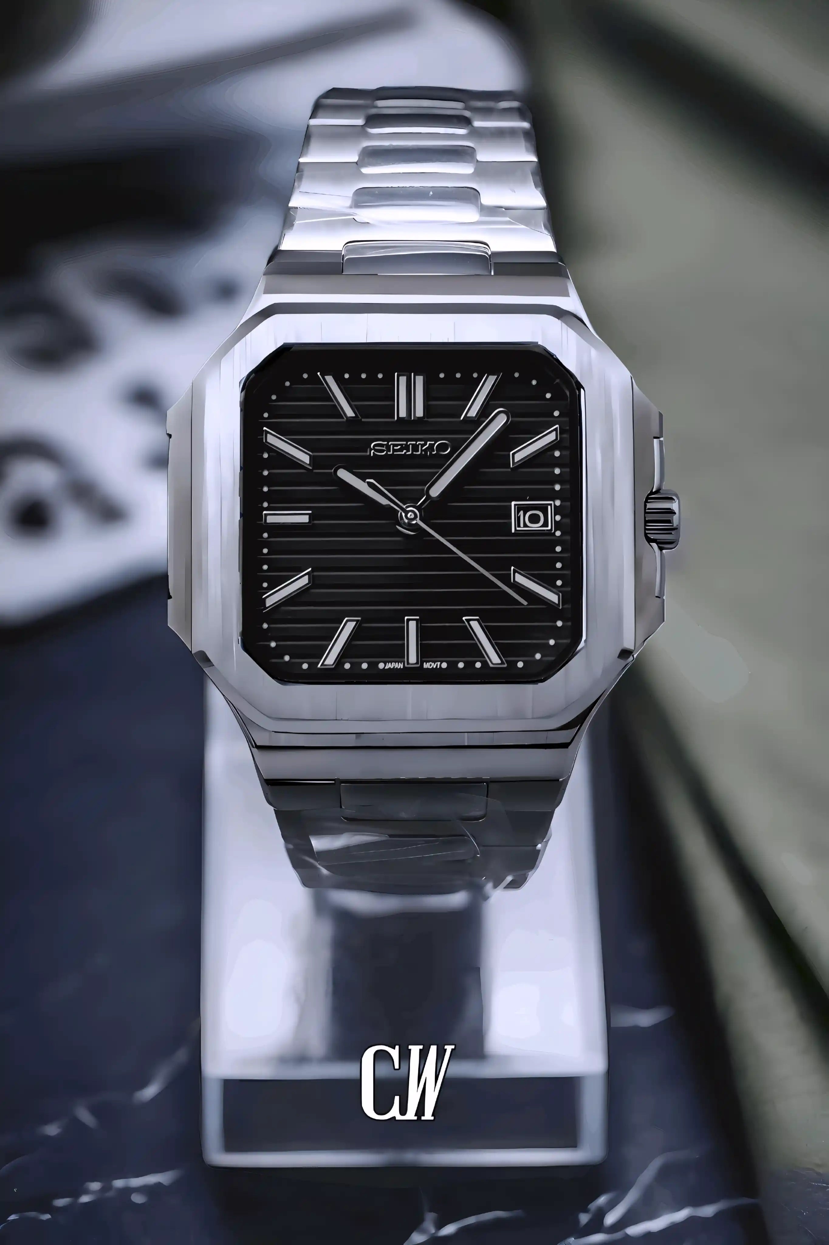 Seikocubitus mod watch black