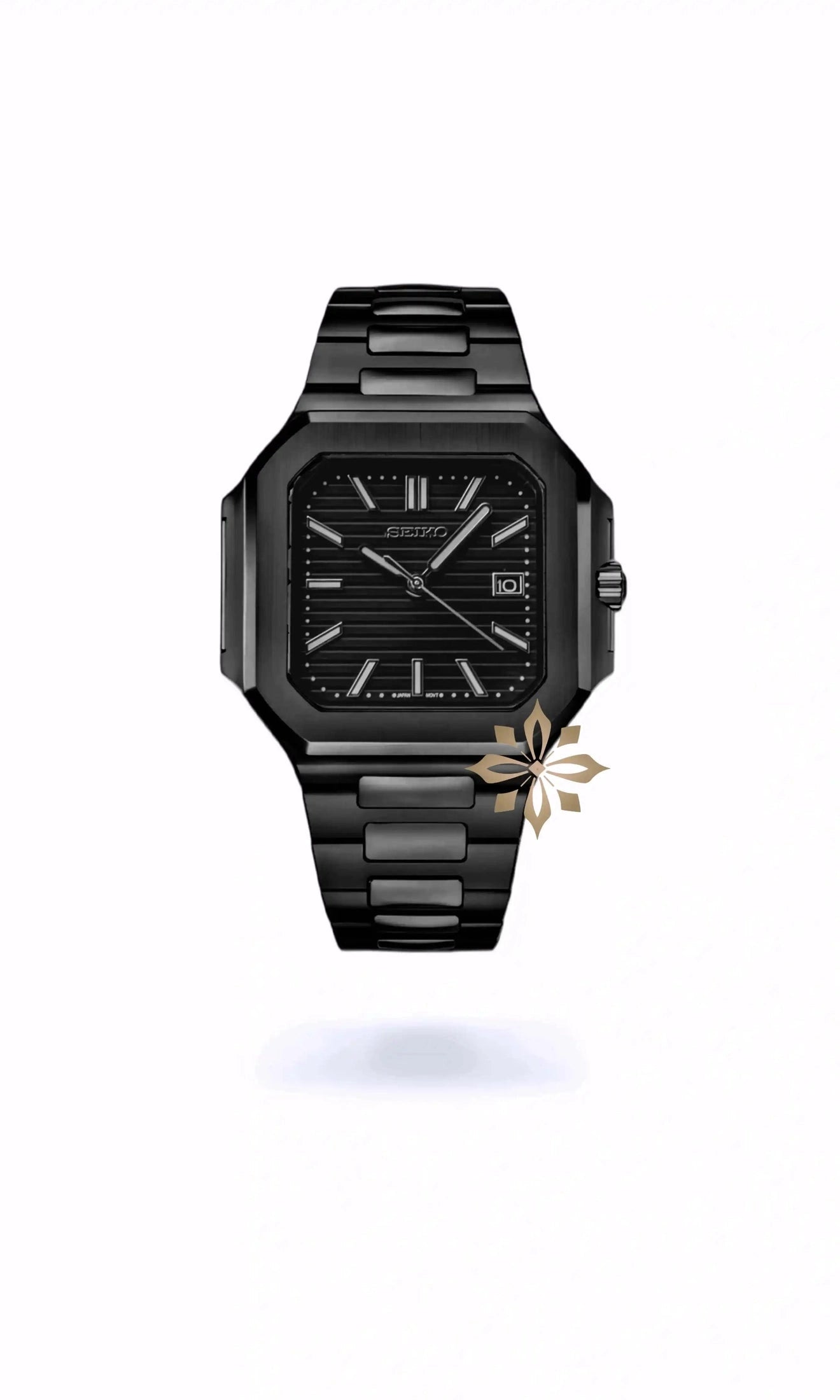 Cubito mod watch triple black-Circa Watch Labs