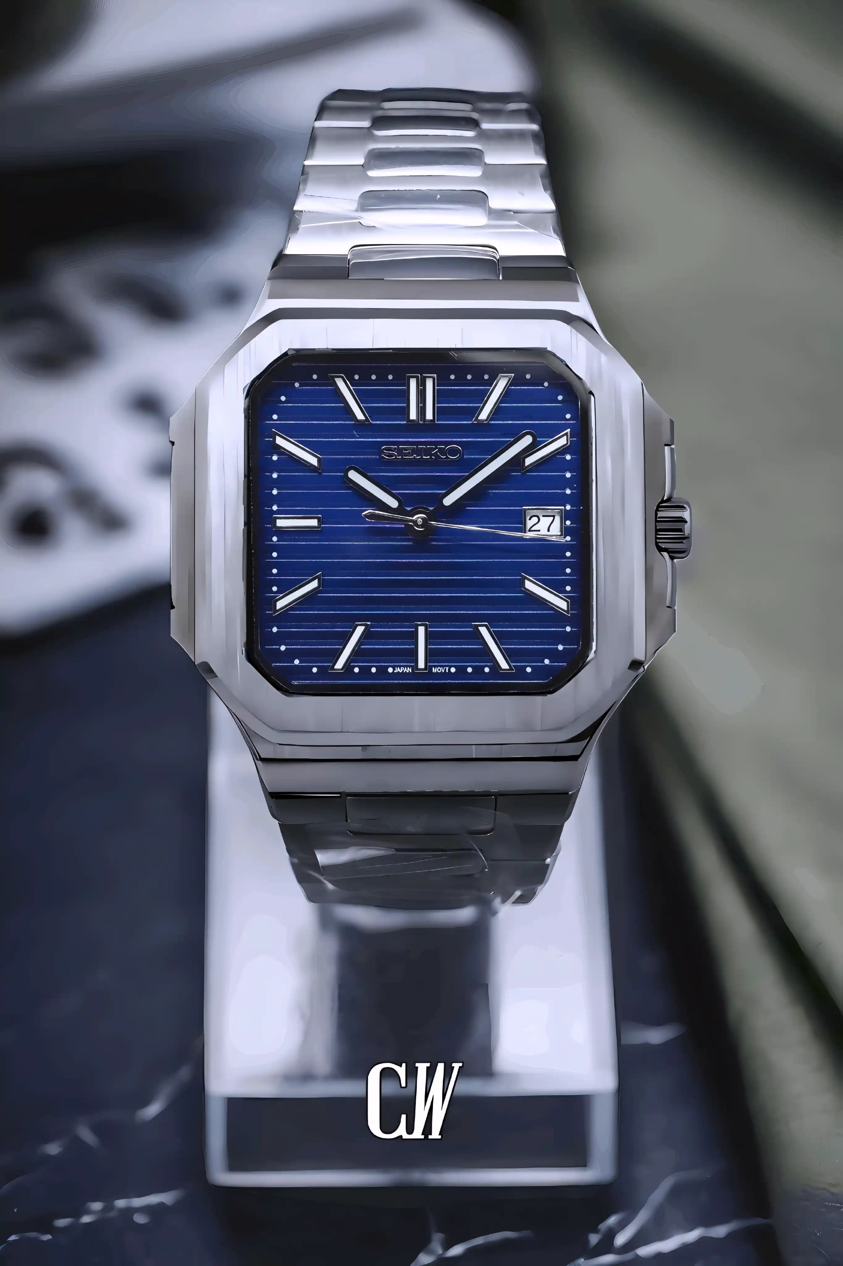 Seikocubitus mod watch blue