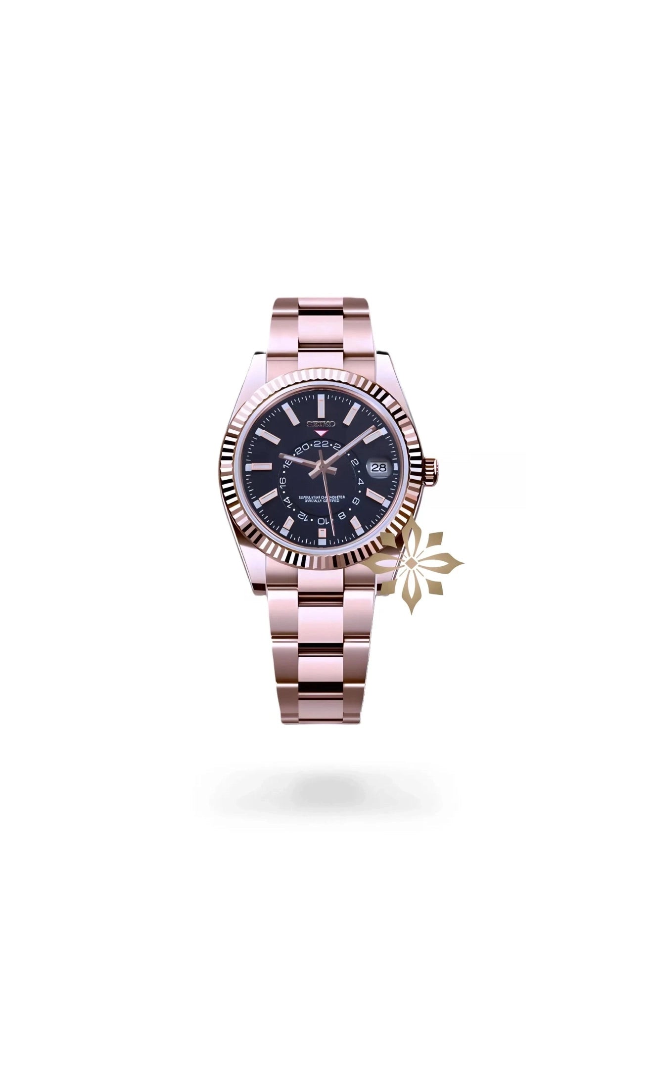 DJ mod skydweller watch black rose gold-Circa Watch Labs