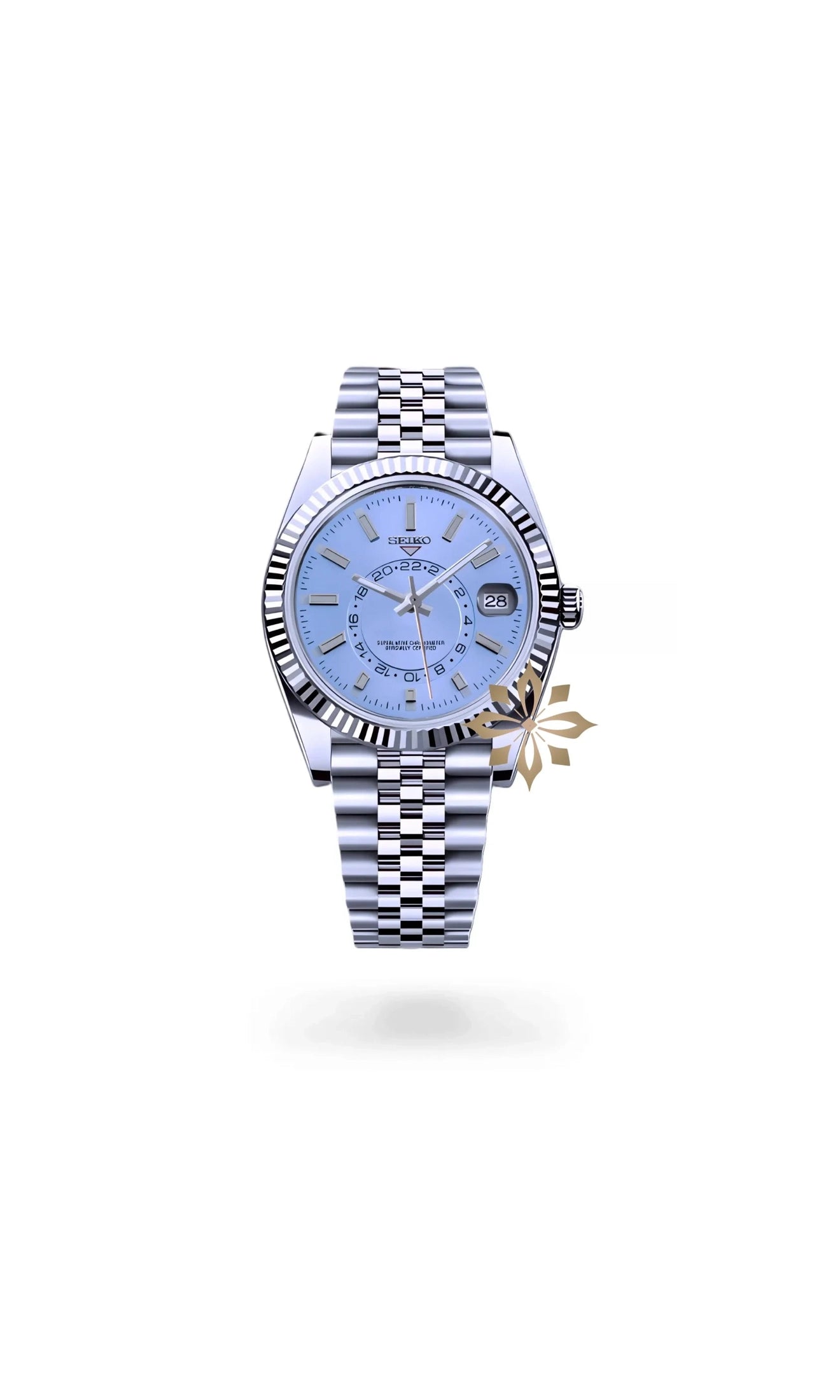 DJ mod skydweller watch ice blue-Circa Watch Labs