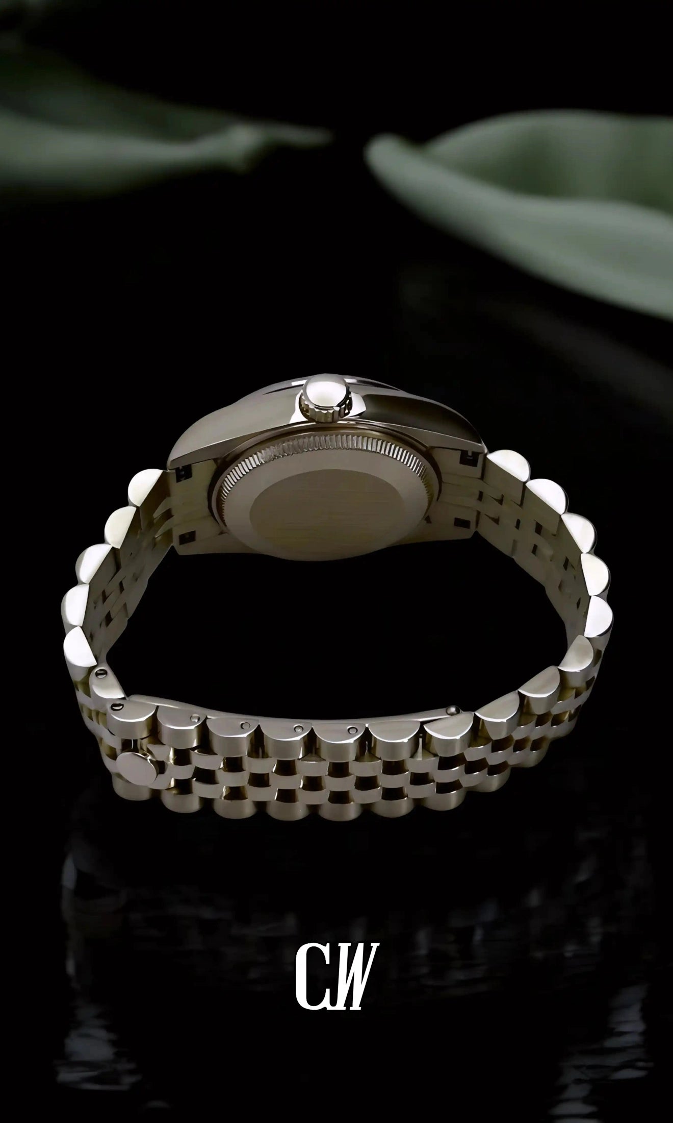 Ladies DJ mod watch 31mm white gold-Circa Watch Labs