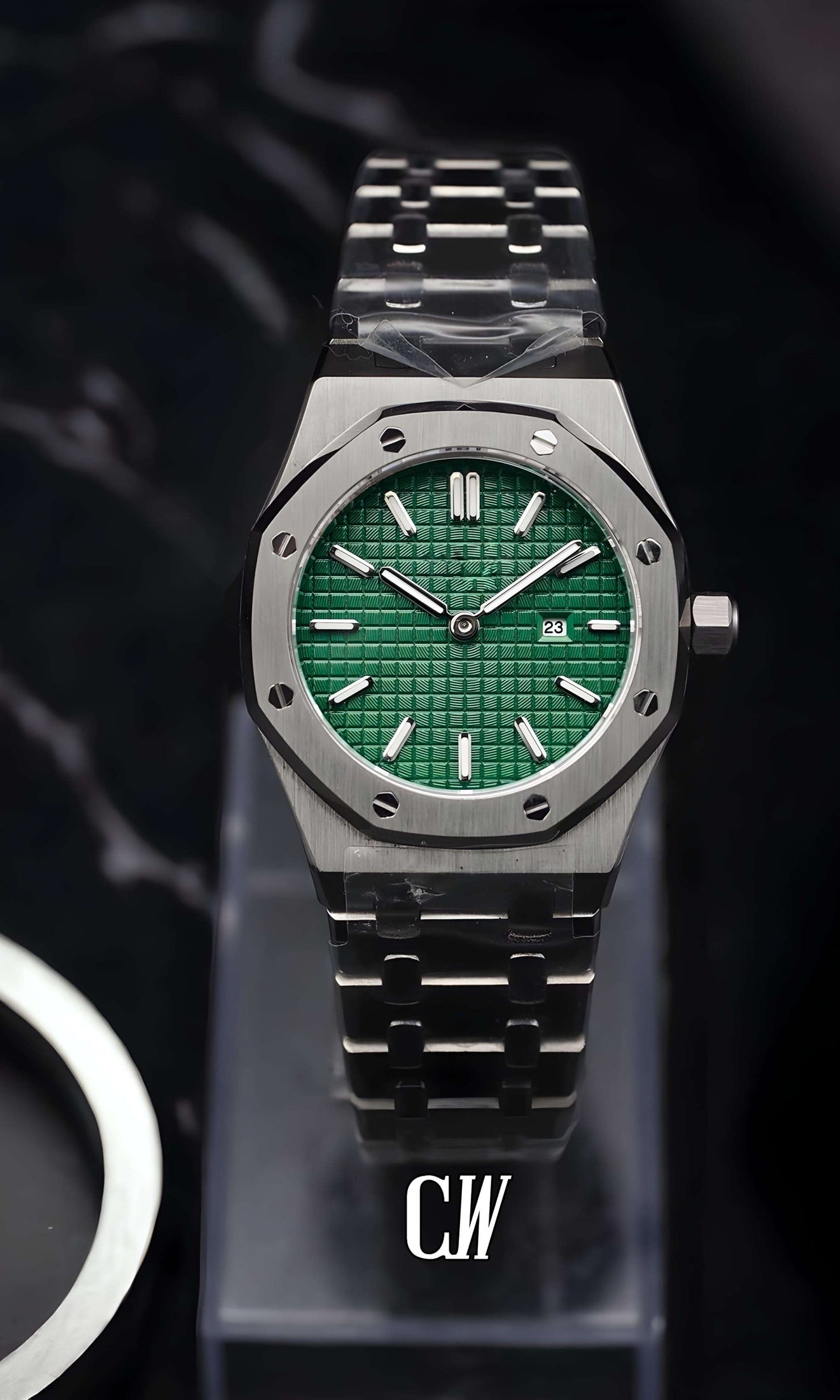Ladies mod oak watch 'Green'-Circa Watch Labs