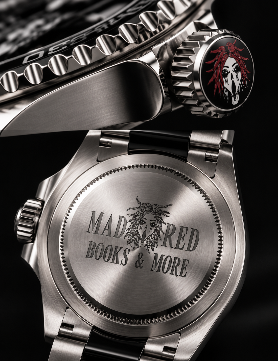 Custom MarineMaster watch - Mad Red Books & More