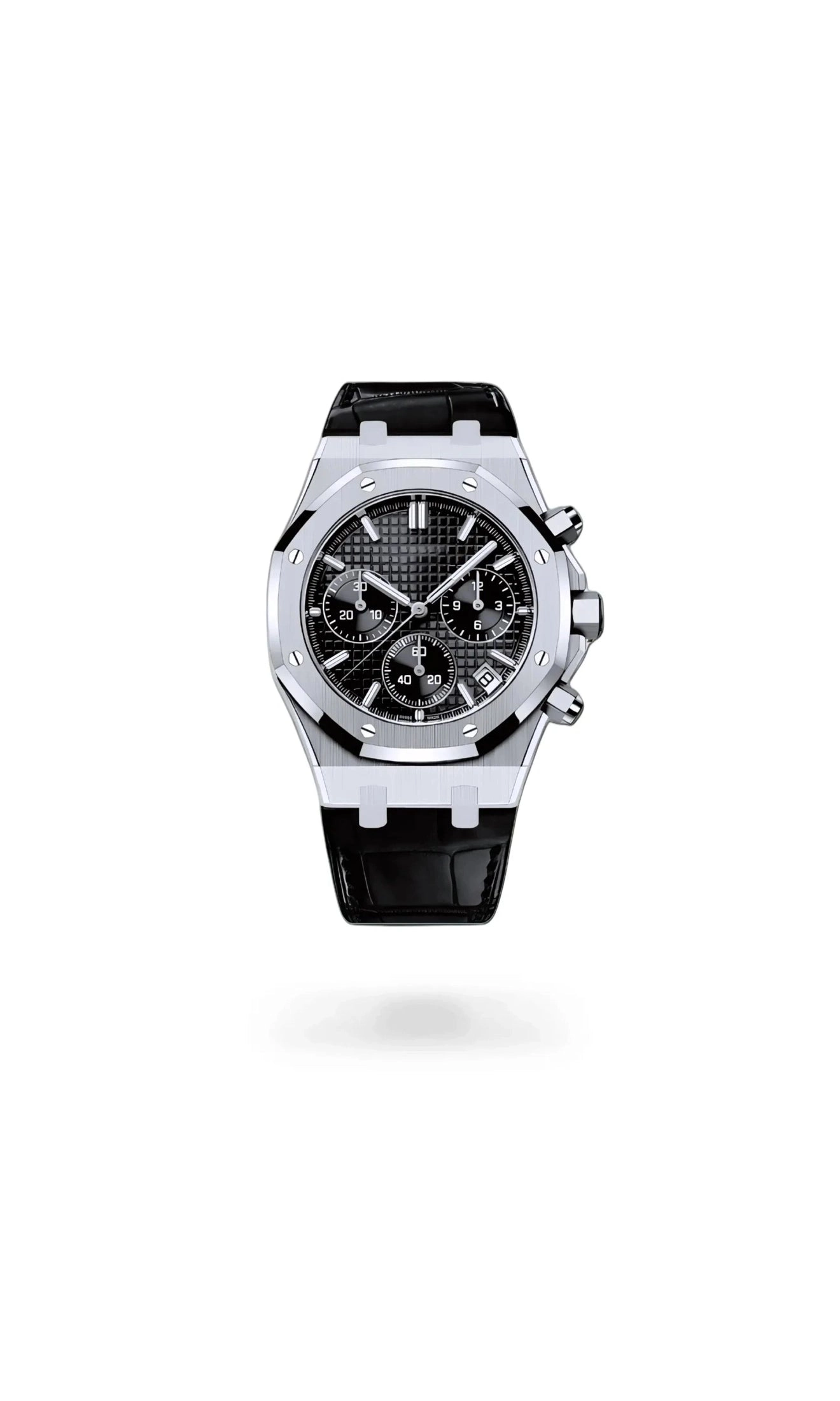 Oak mod chronograph black watch
