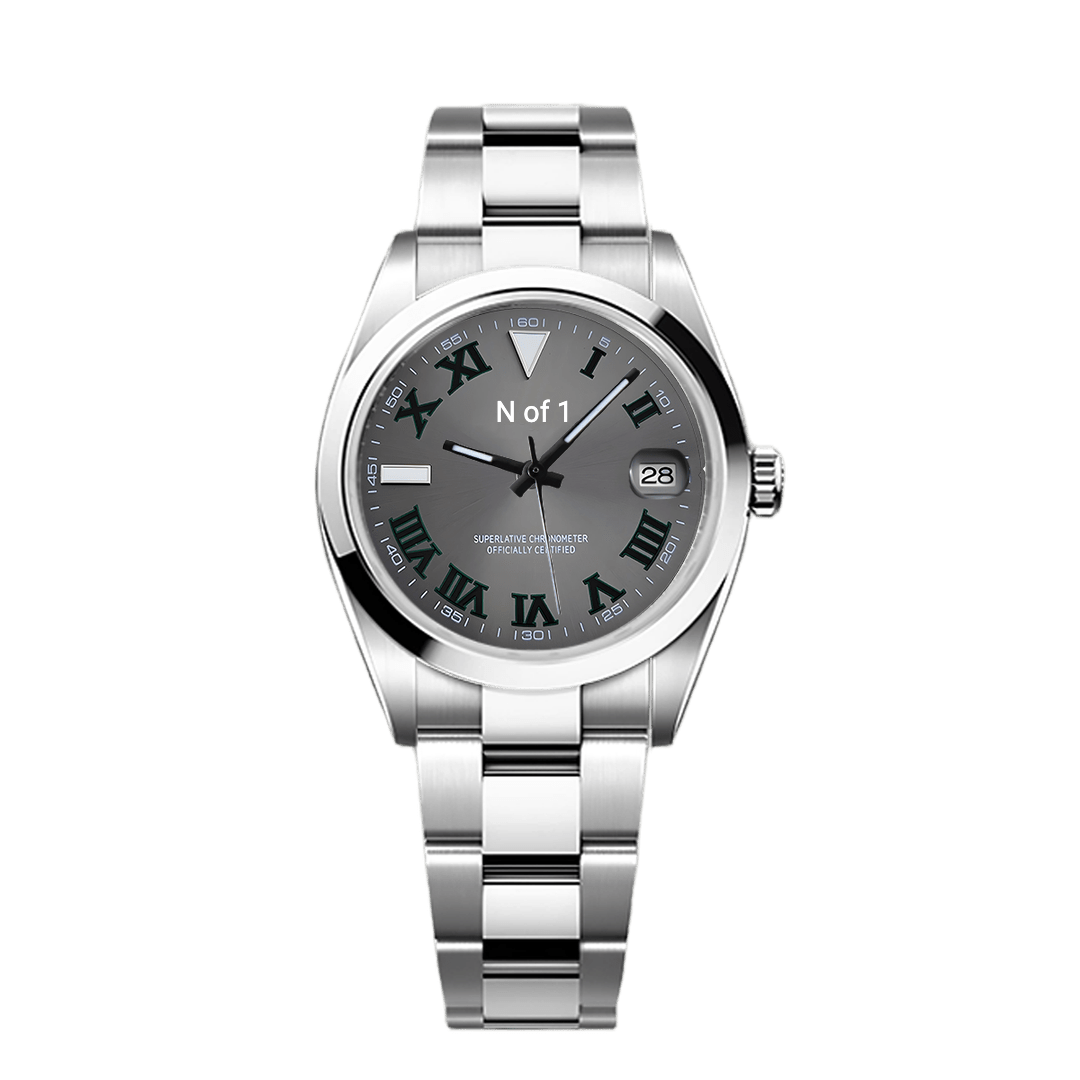 Custom DJ mod dial and crown logo - Andy - Circa Watch Labs seiko mod