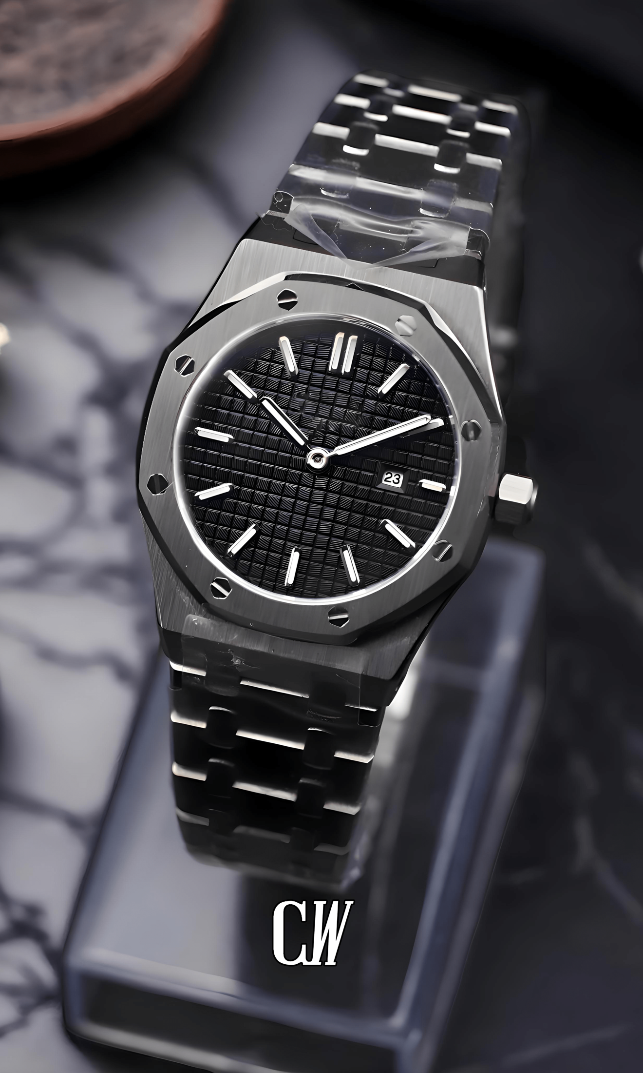 Ladies mod Royal Seikoak watch 'black' - Circa Watch Labs