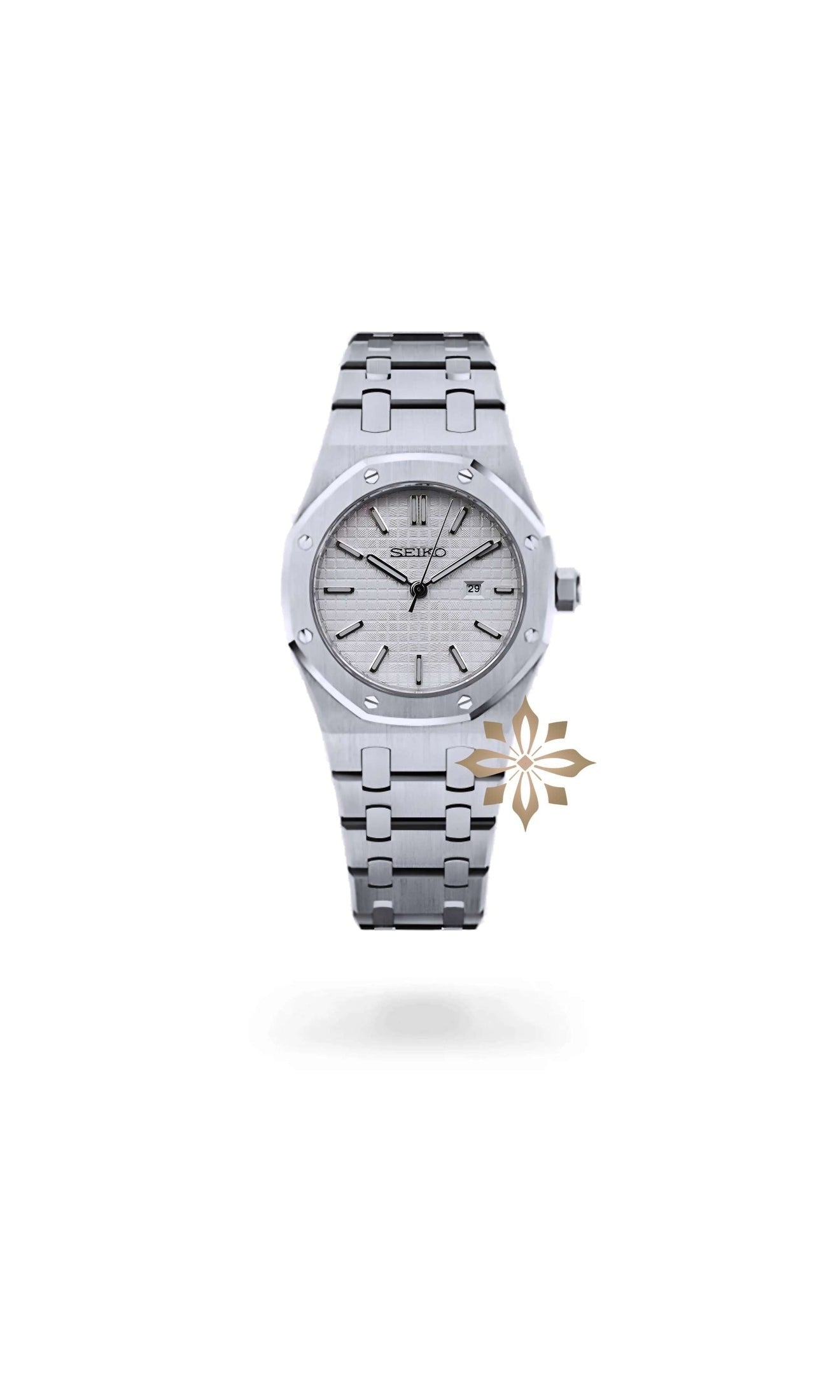 Ladies mod Royal Seikoak watch 'white' - Circa Watch Labs