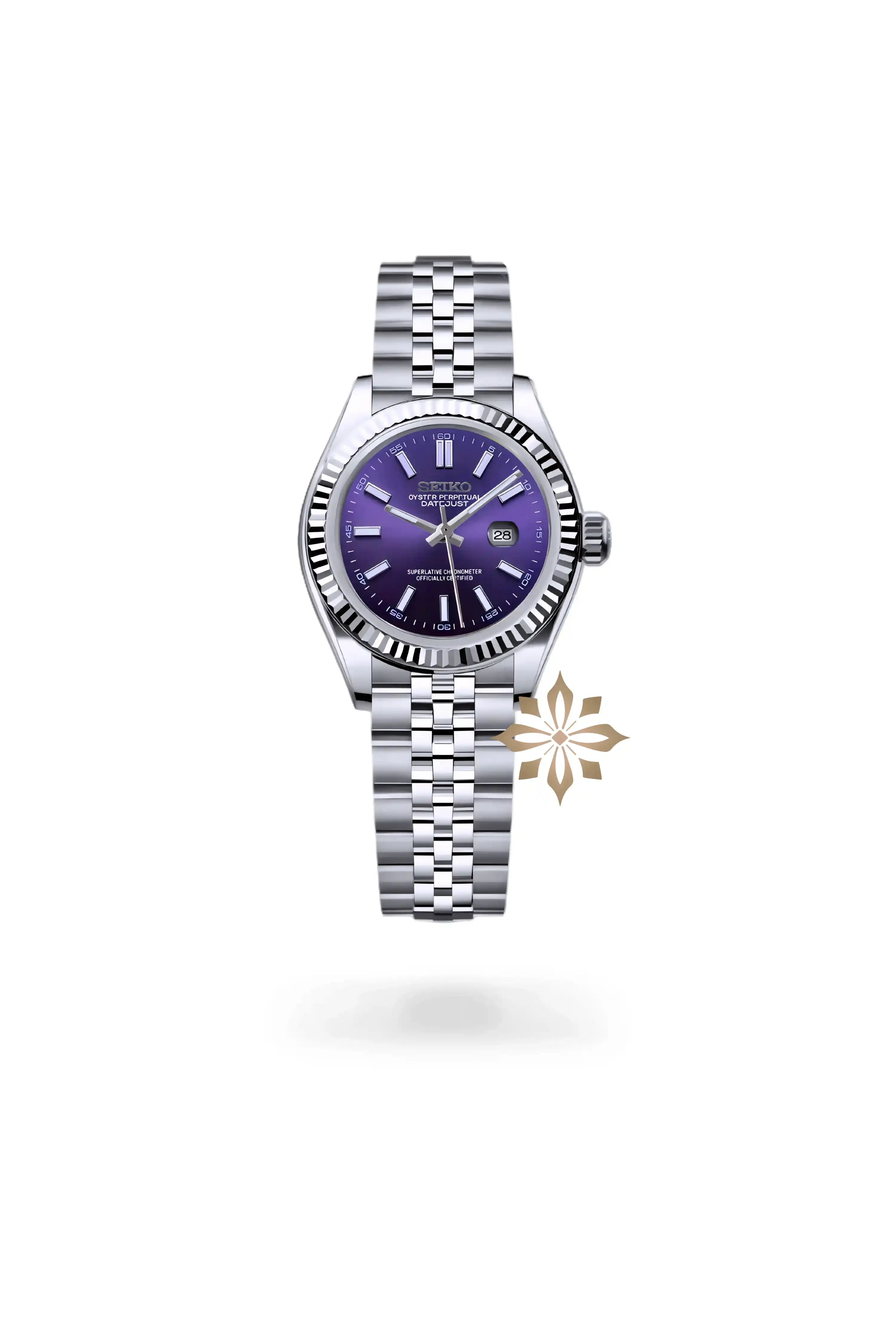 Ladies Seikojust mod watch 31mm blue - Circa Watch Labs