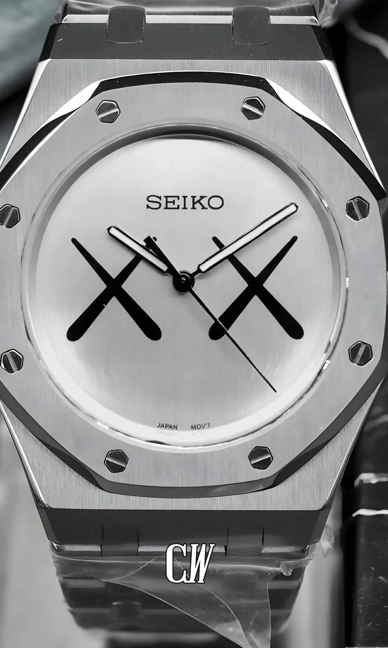 Mod Royal Seikoak watch kaws style - Circa Watch Labs