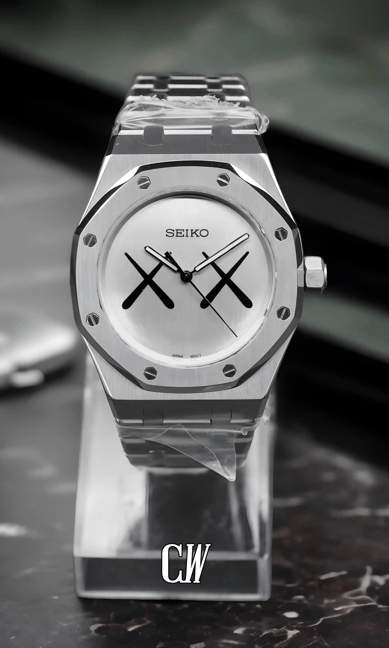 Mod Royal Seikoak watch kaws style - Circa Watch Labs