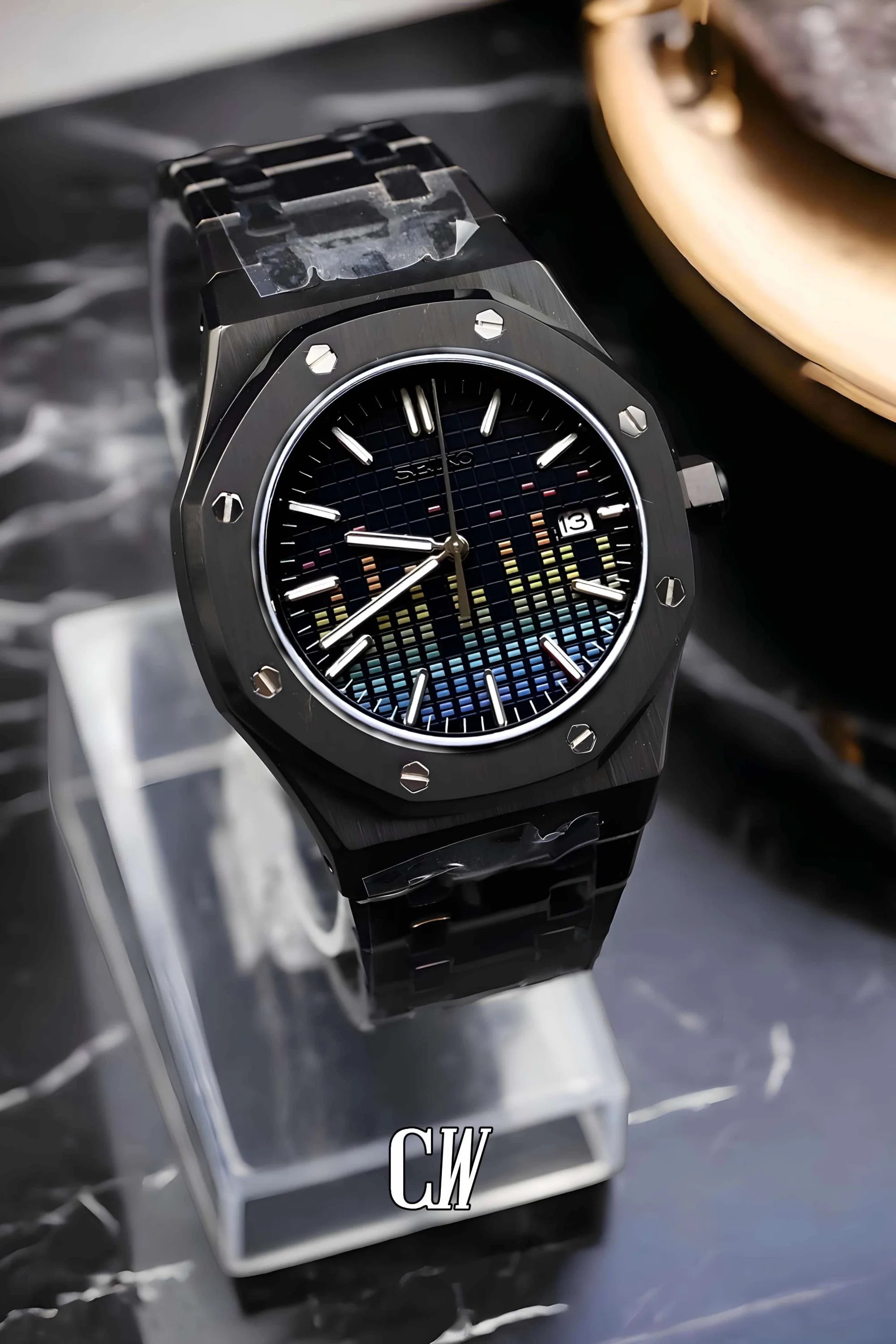 Mod Royal Seikoak watch 'Music dial' limited edition - Circa Watch Labs seiko mod
