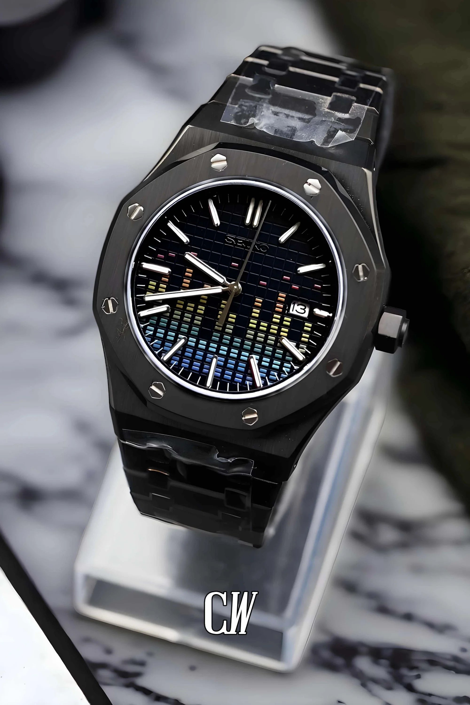 Mod Royal Seikoak watch 'Music dial' limited edition - Circa Watch Labs seiko mod