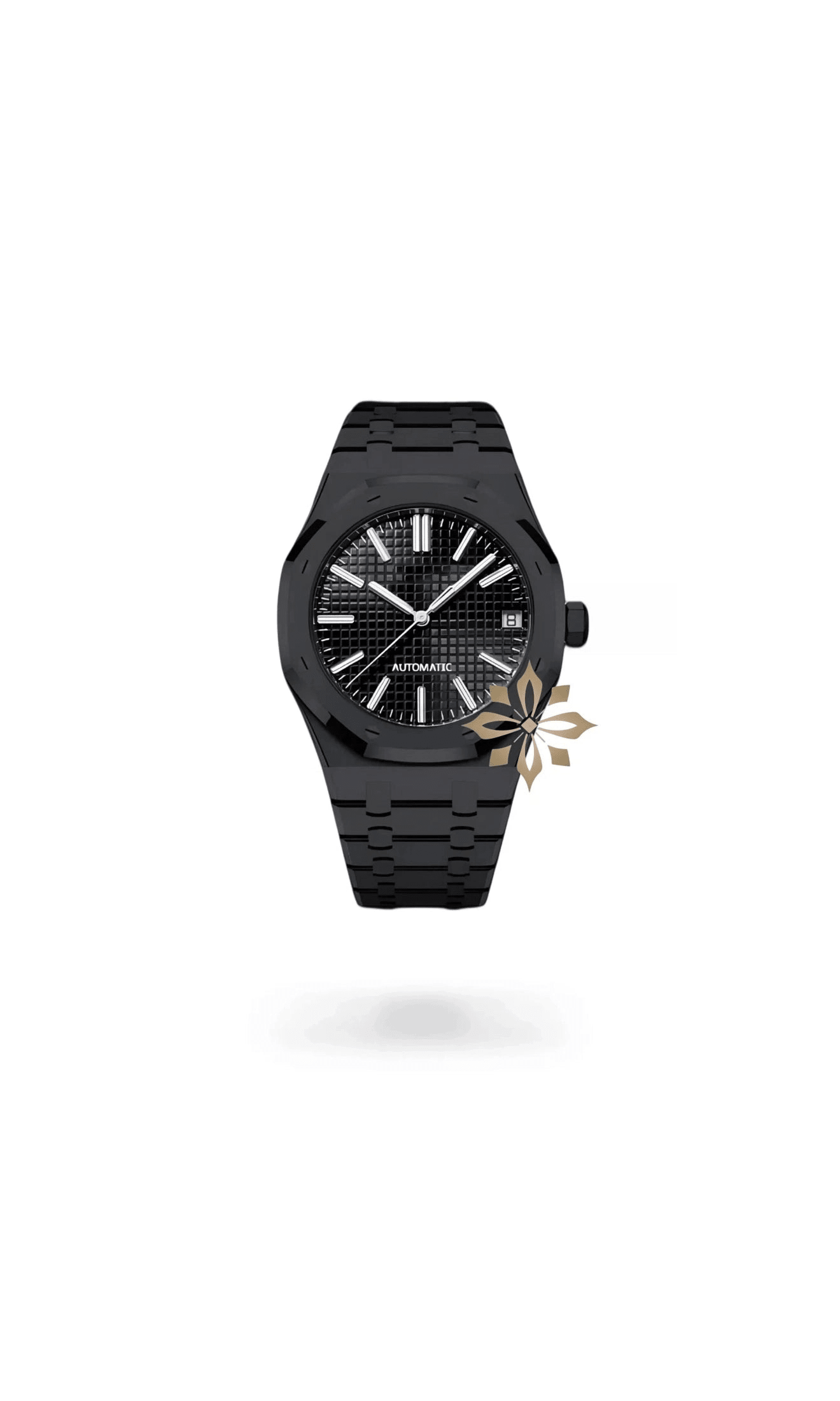 Oak mod watch 'Triple black' - Circa Watch Labs seiko mod