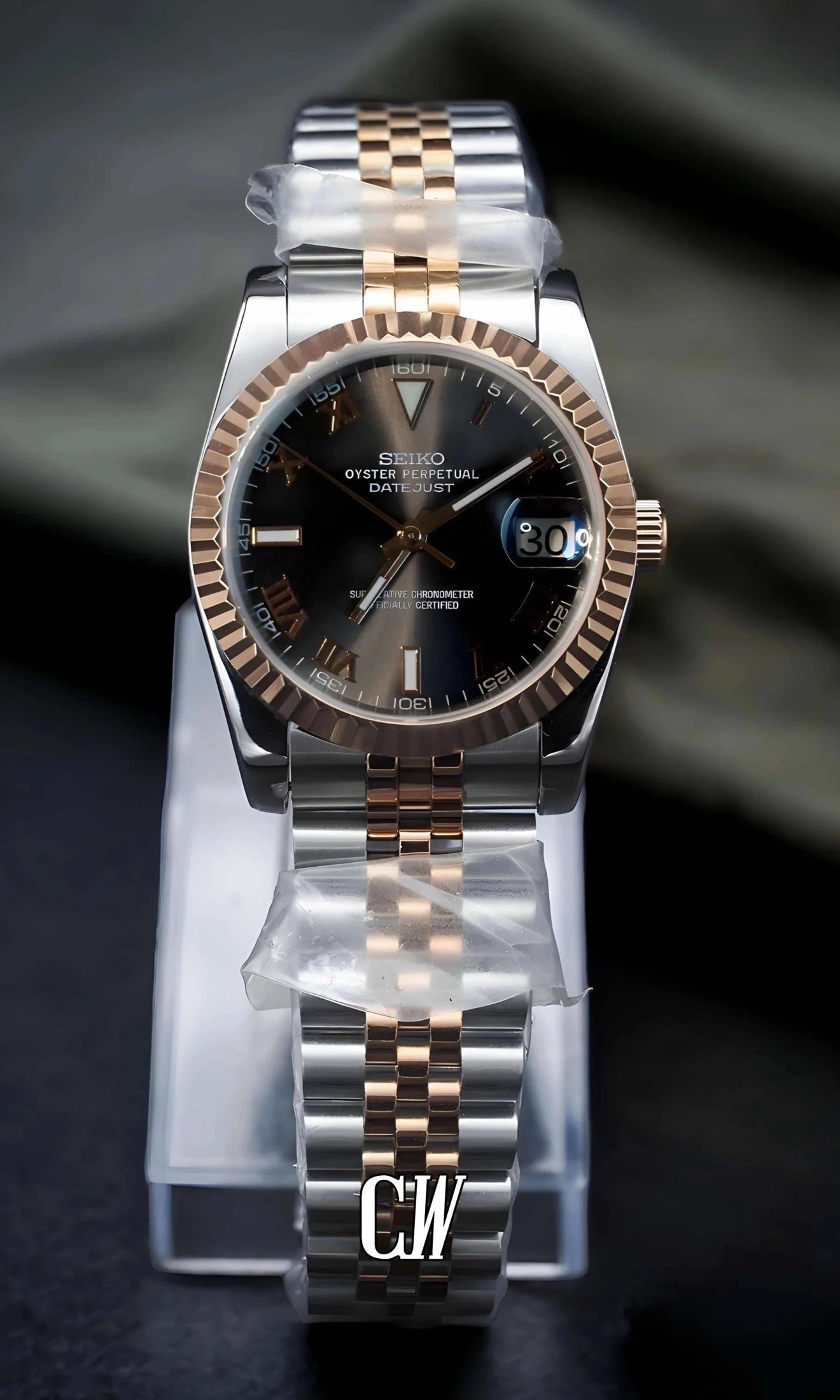 Seikojust mod Wimbledon watch - Circa Watch Labs seiko mod