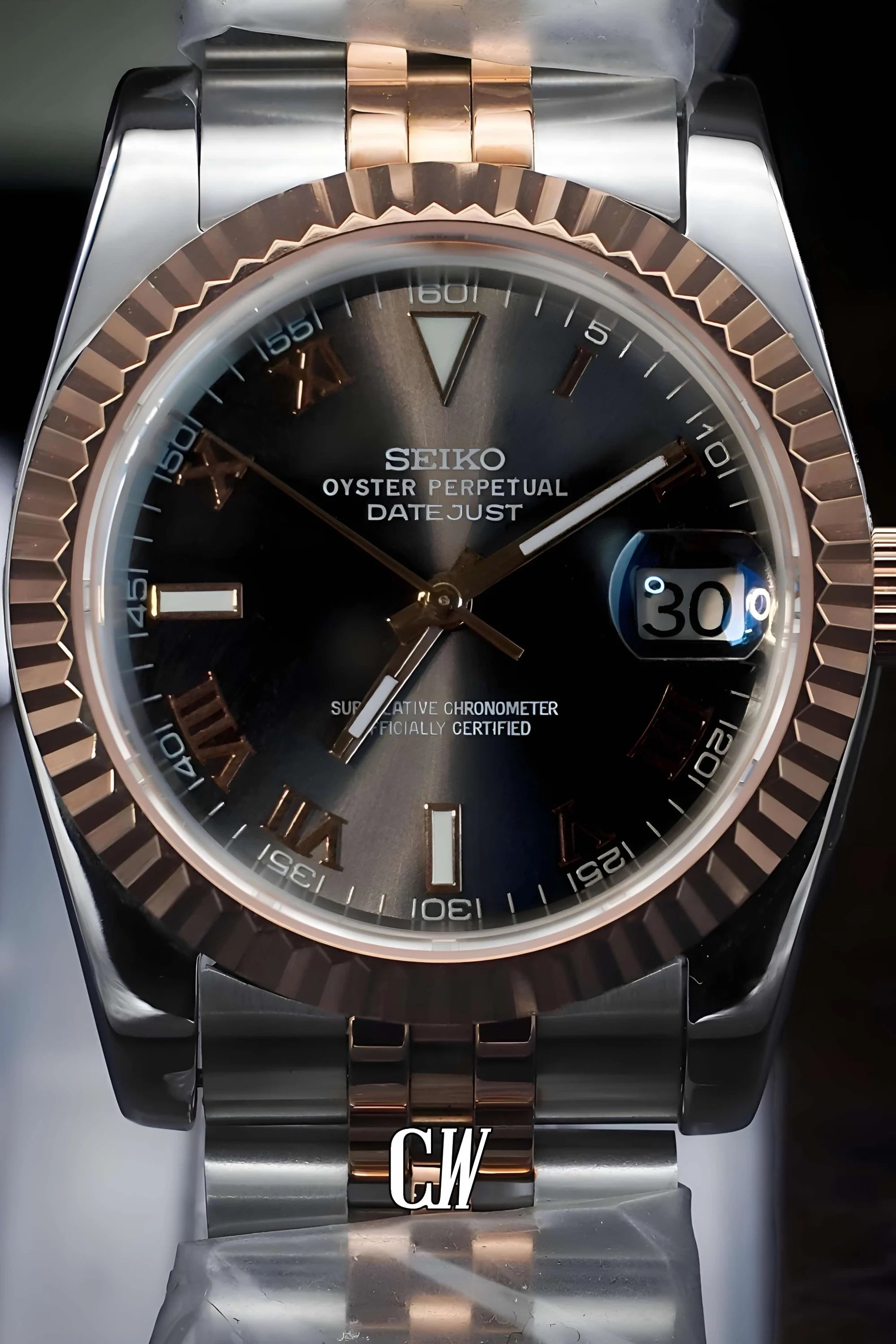 Seikojust mod Wimbledon watch - Circa Watch Labs