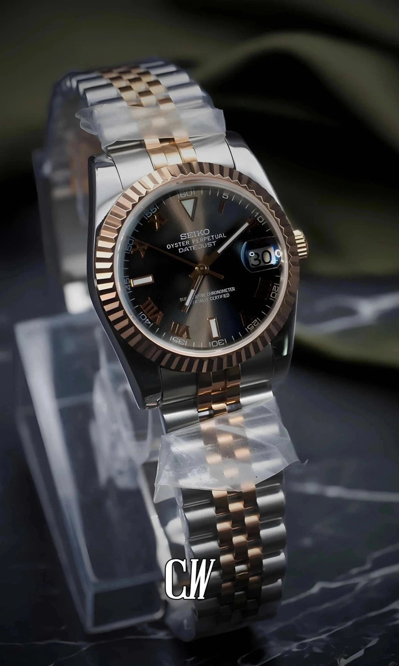 Seikojust mod Wimbledon watch - Circa Watch Labs