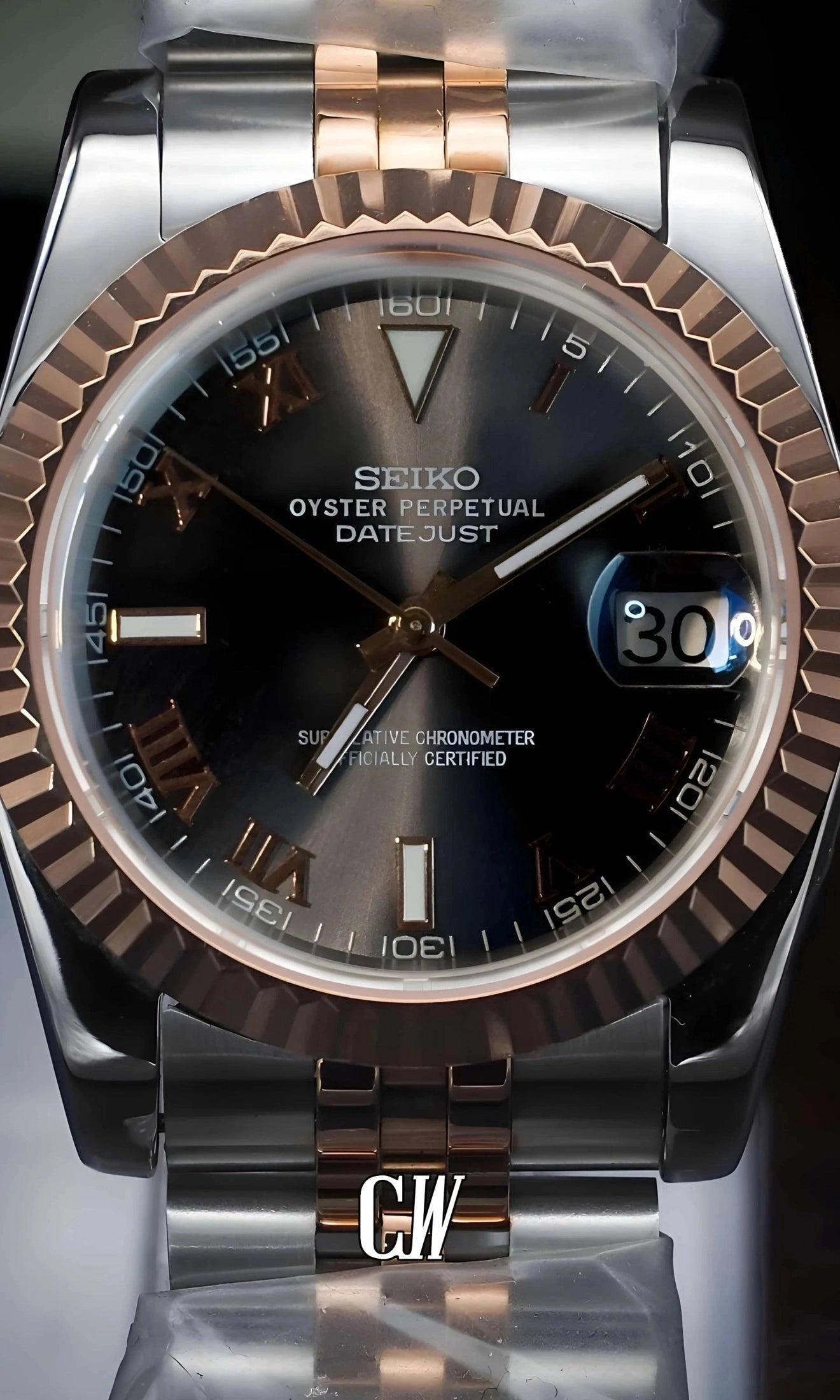 Seikojust mod Wimbledon watch - Circa Watch Labs