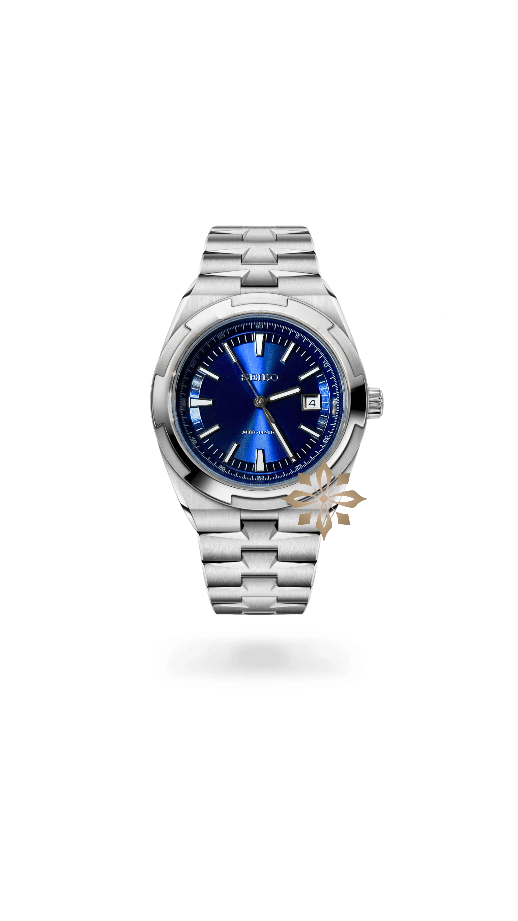 Seikoverseas mod homage automatic watch - Circa Watch Labs seiko mod