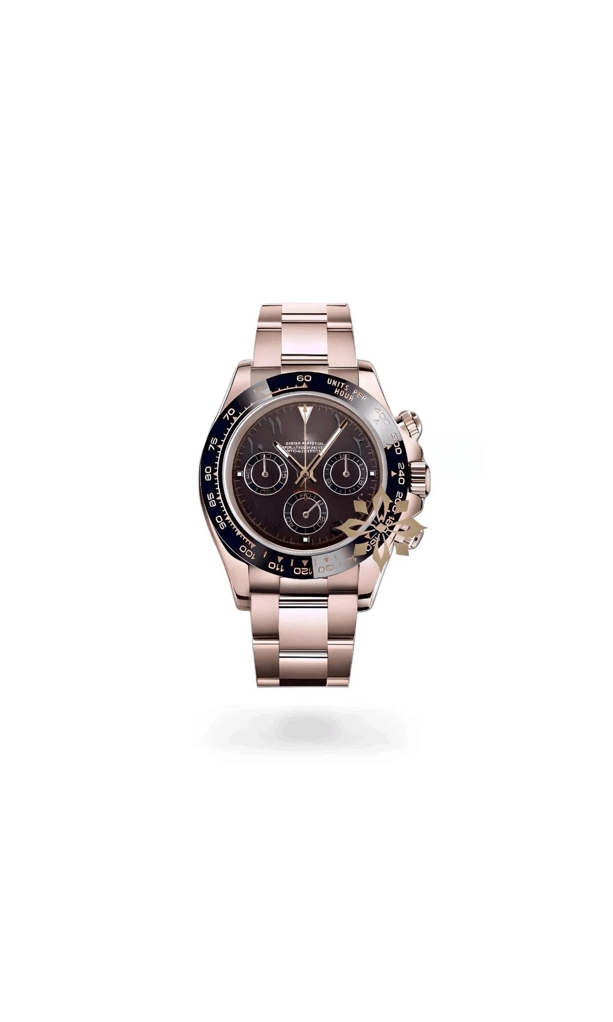 Seitona mod brown rose gold arabic watch - Circa Watch Labs seiko mod