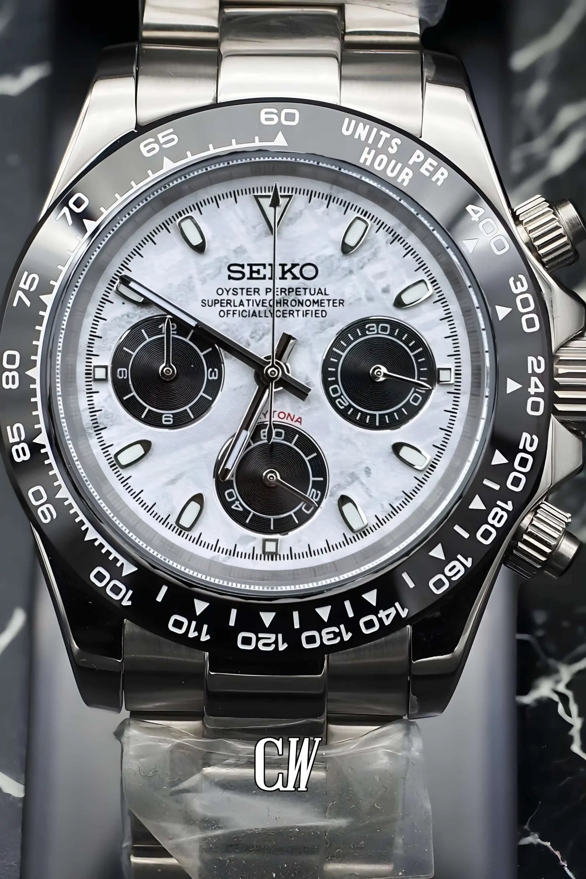 Seitona mod meteorite watch - Circa Watch Labs
