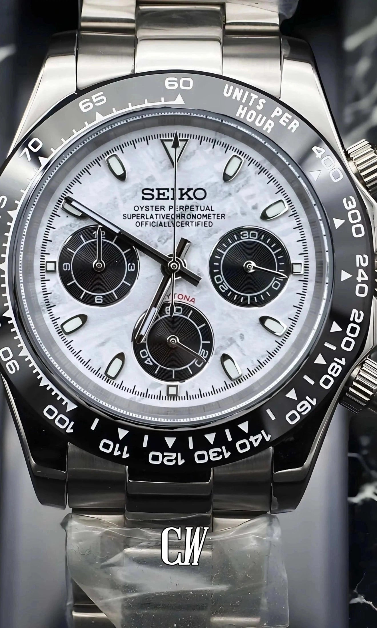 Seitona mod meteorite watch - Circa Watch Labs