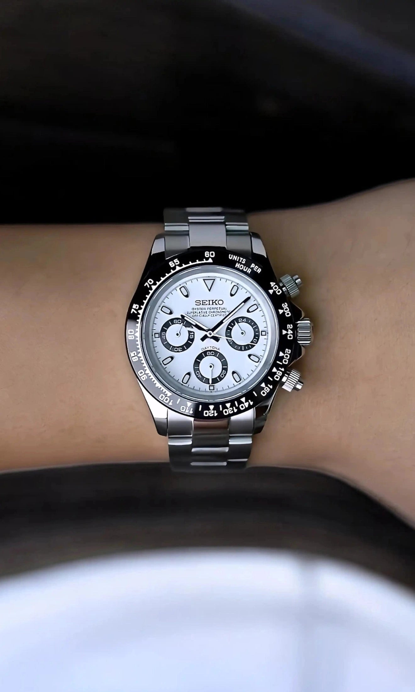 Seitona mod panda watch - Circa Watch Labs seiko mod