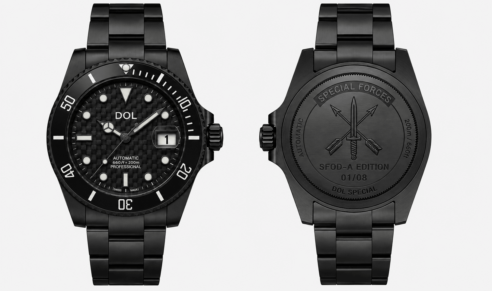 SPF - Custom sub\GMT watch ALEC - Circa Watch Labs seiko mod