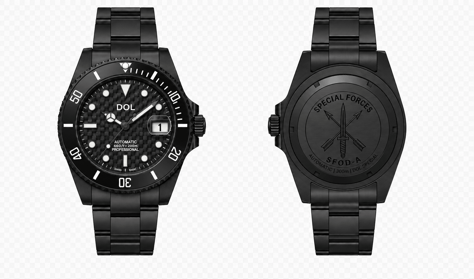 SPF - Custom sub\GMT watch ALEC - Circa Watch Labs seiko mod