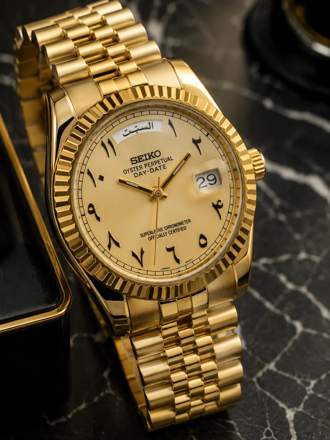 Arabic Dial Seiko Day-Date Mod Watches That Continue to Dominate Luxury Watch Trends in 2026 - Circa Watch Labs