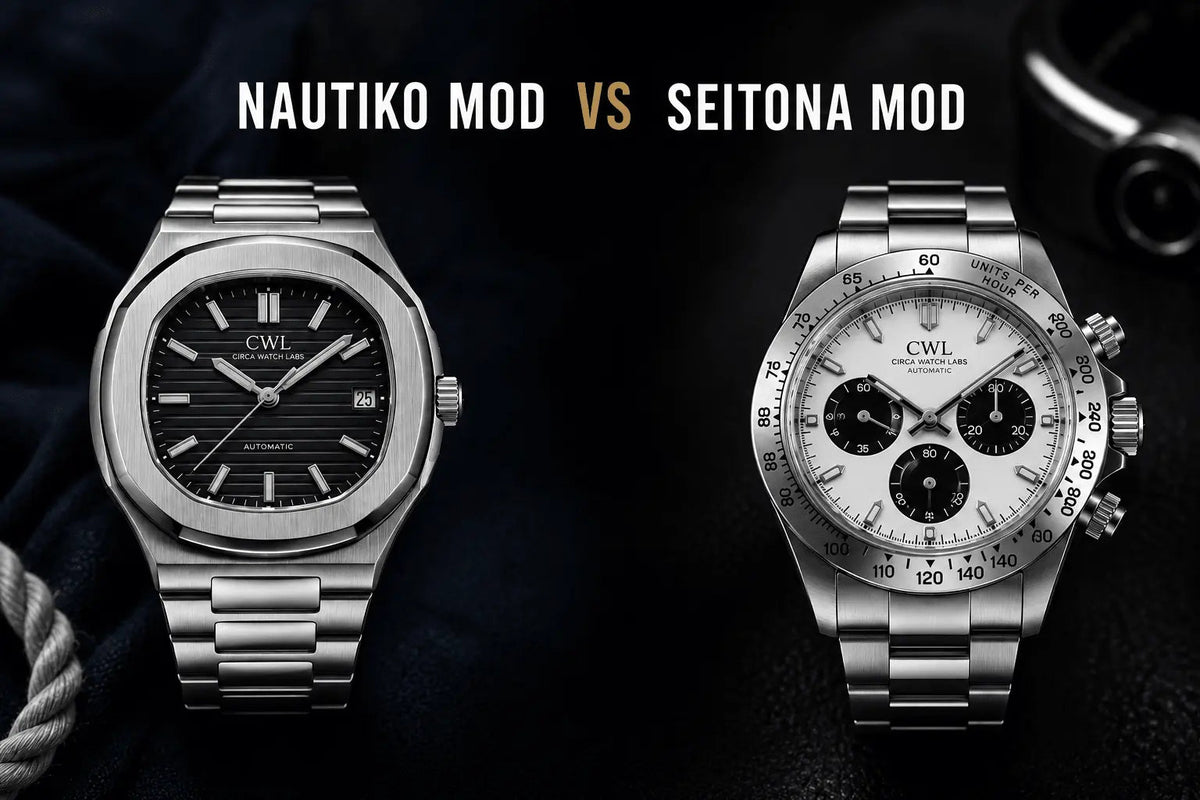 Nautiko Mod vs Seitona Mod: Which CWL Collection Offers Better Value for Serious Watch Buyers in USA - Circa Watch Labs