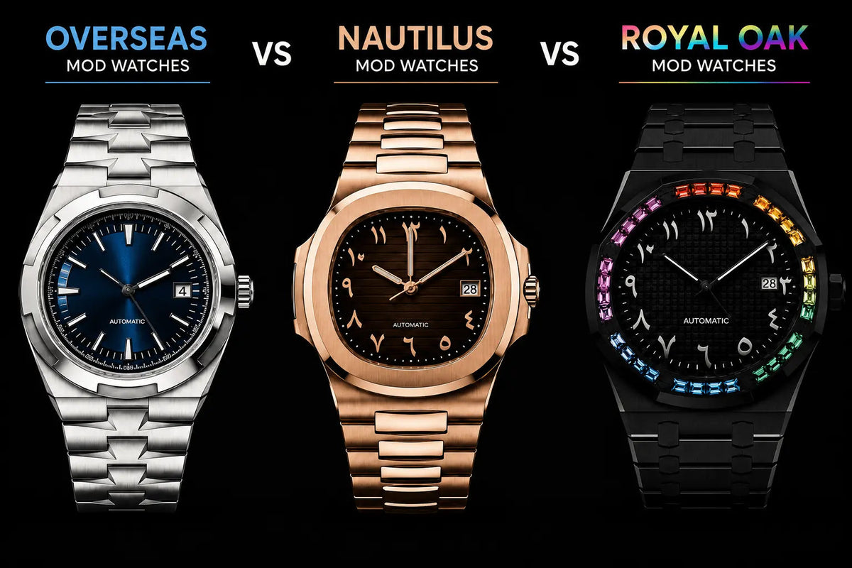 Overseas Mod Watches vs Nautilus vs Royal Oak: Which Luxury Sports Watch Wins in 2026? - Circa Watch Labs