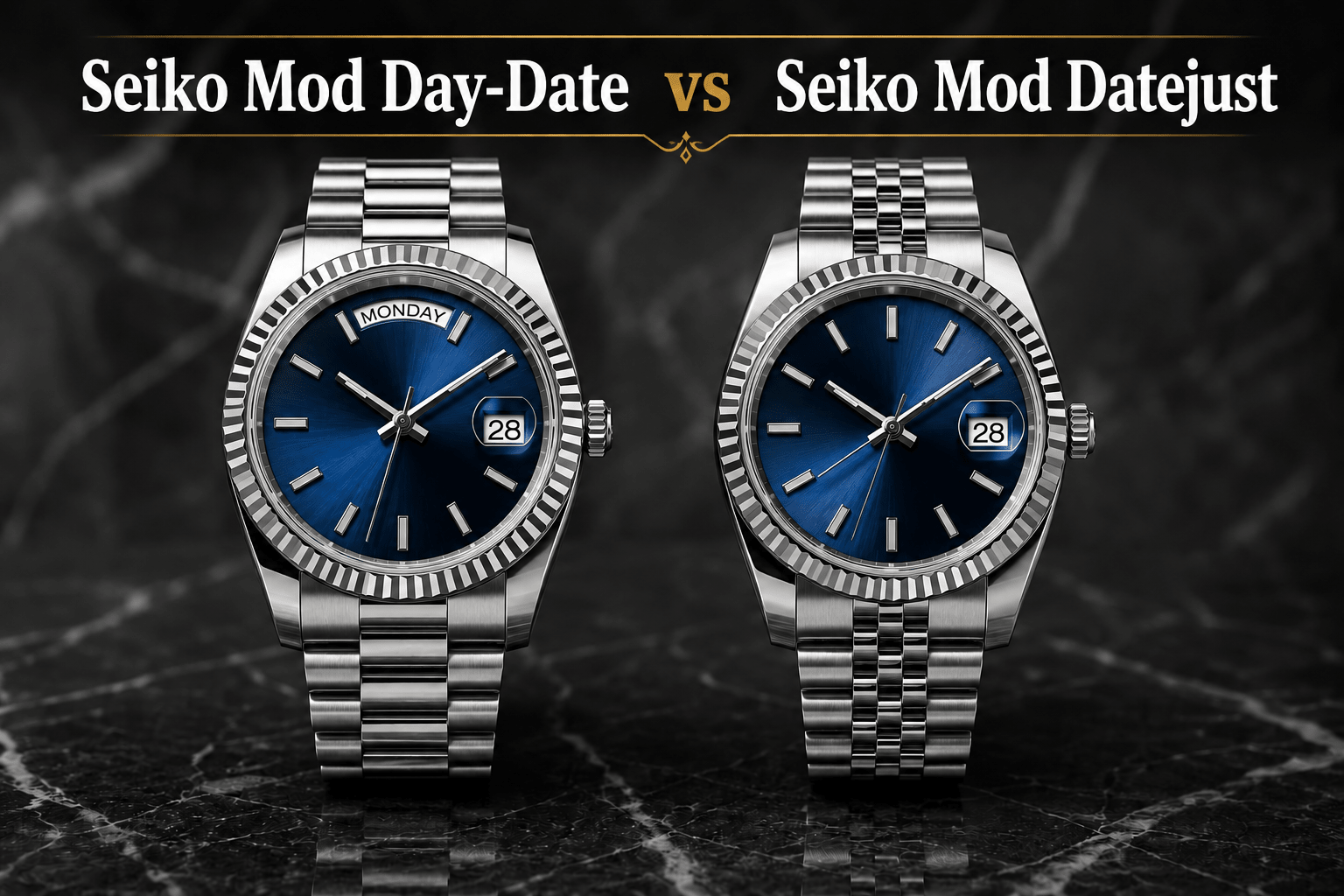 Seiko Mod Day-Date vs Seiko Mod Datejust : Which Watch Actually Makes More Sense for Your Wrist and Budget - Circa Watch Labs