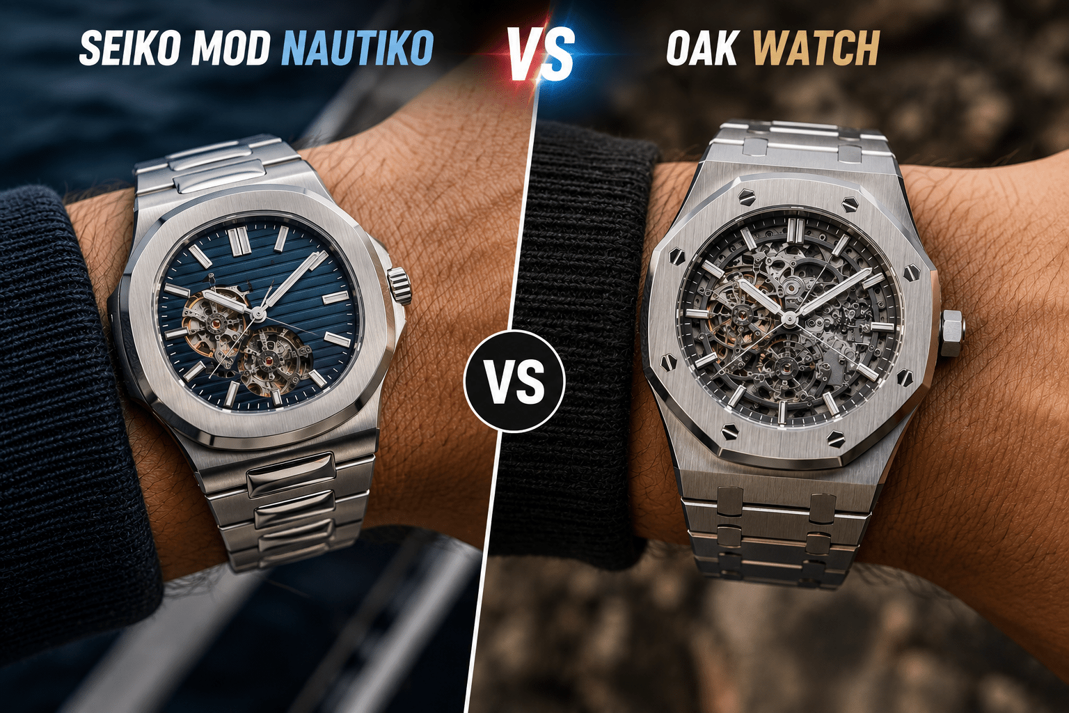 Seiko Mod Nautiko vs Seiko Mod Oak Which Luxury Sports Watch Style Actually Fits Your Life Better - Circa Watch Labs