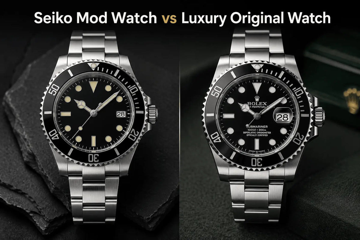 Seiko Mod Watch vs Luxury Original in 2026: What You Actually Get for the Price Difference in USA - Circa Watch Labs
