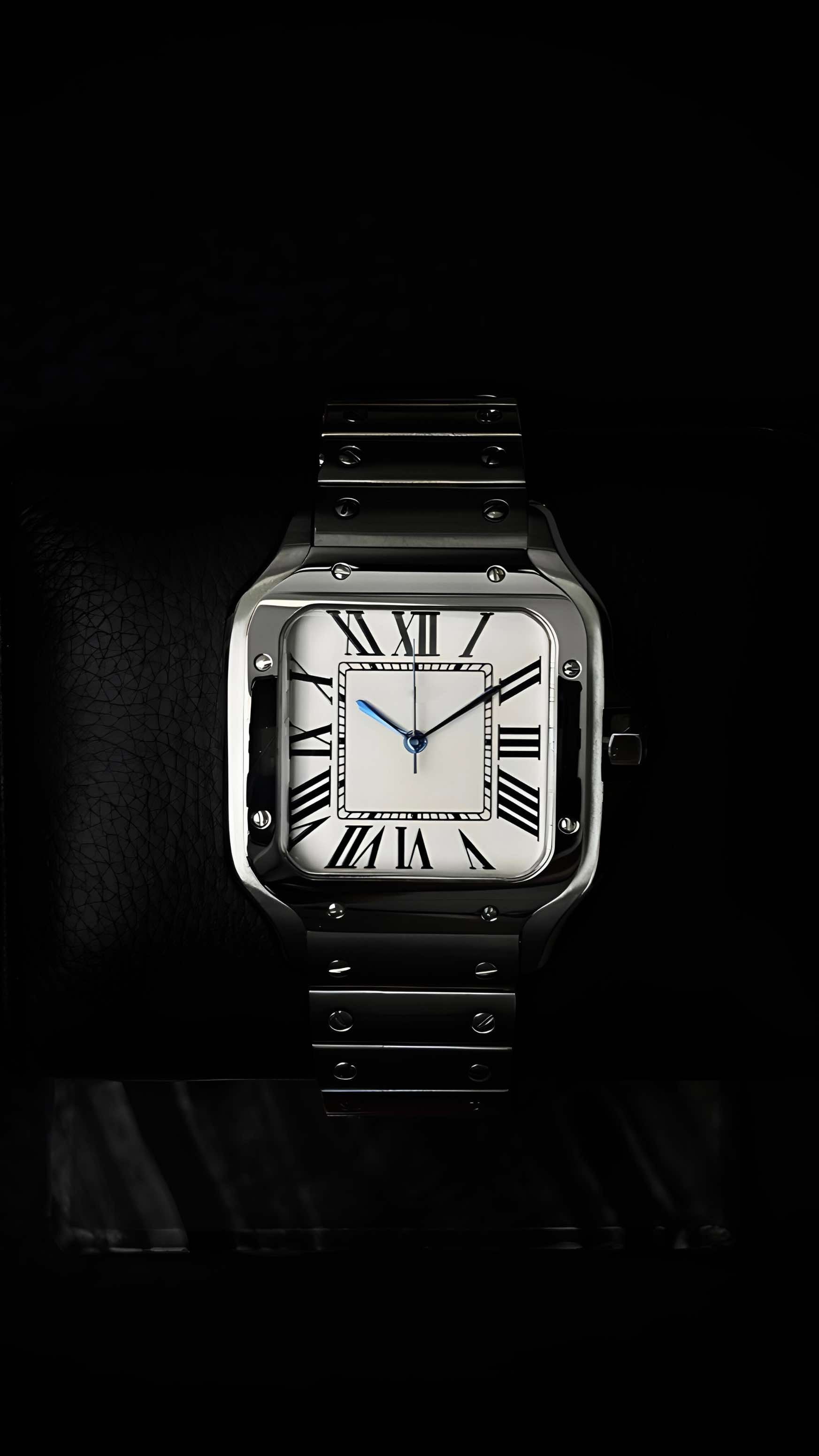Seiko mod santos style watch collection - Circa Watch Labs