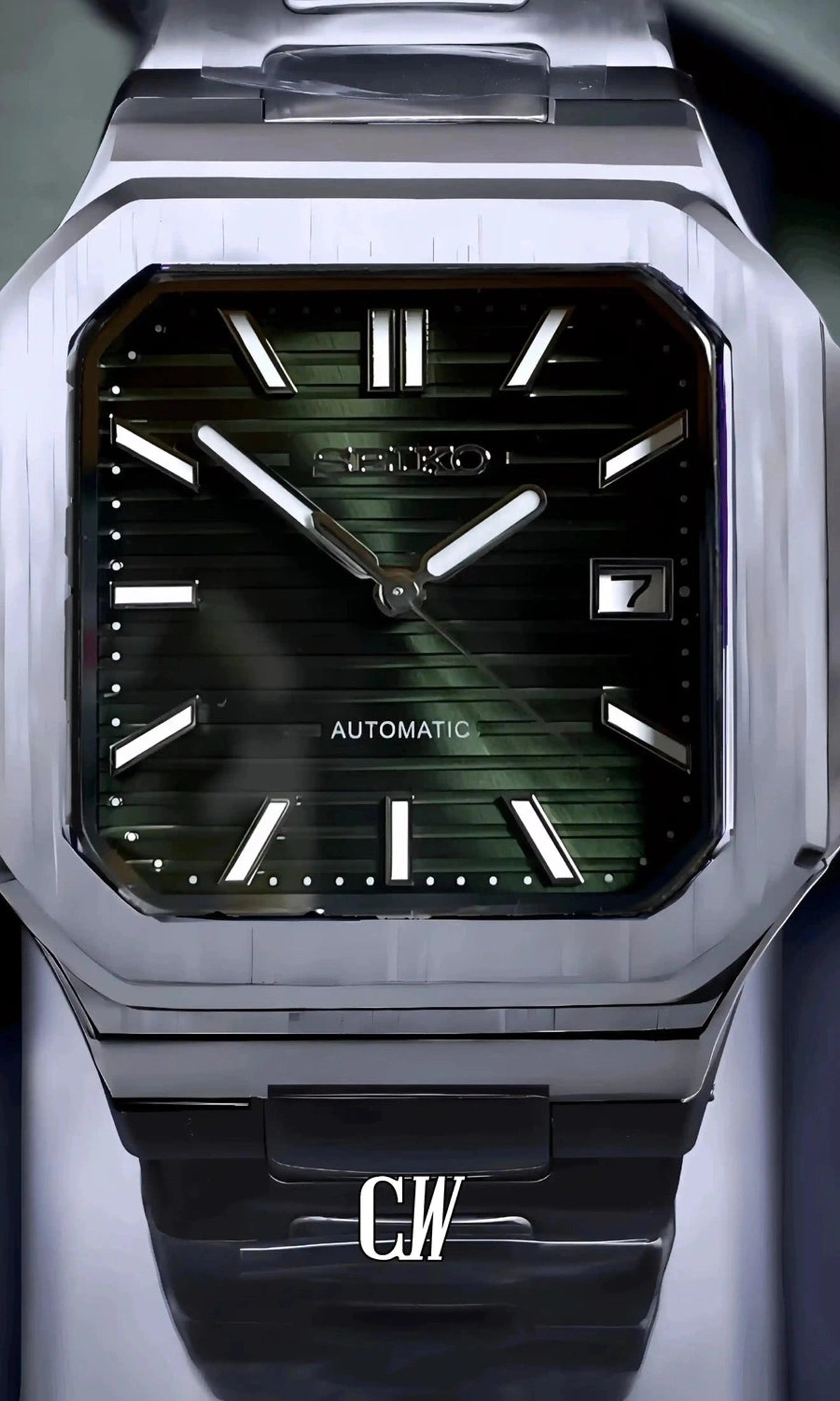 Cubito mod watch olive green-Circa Watch Labs