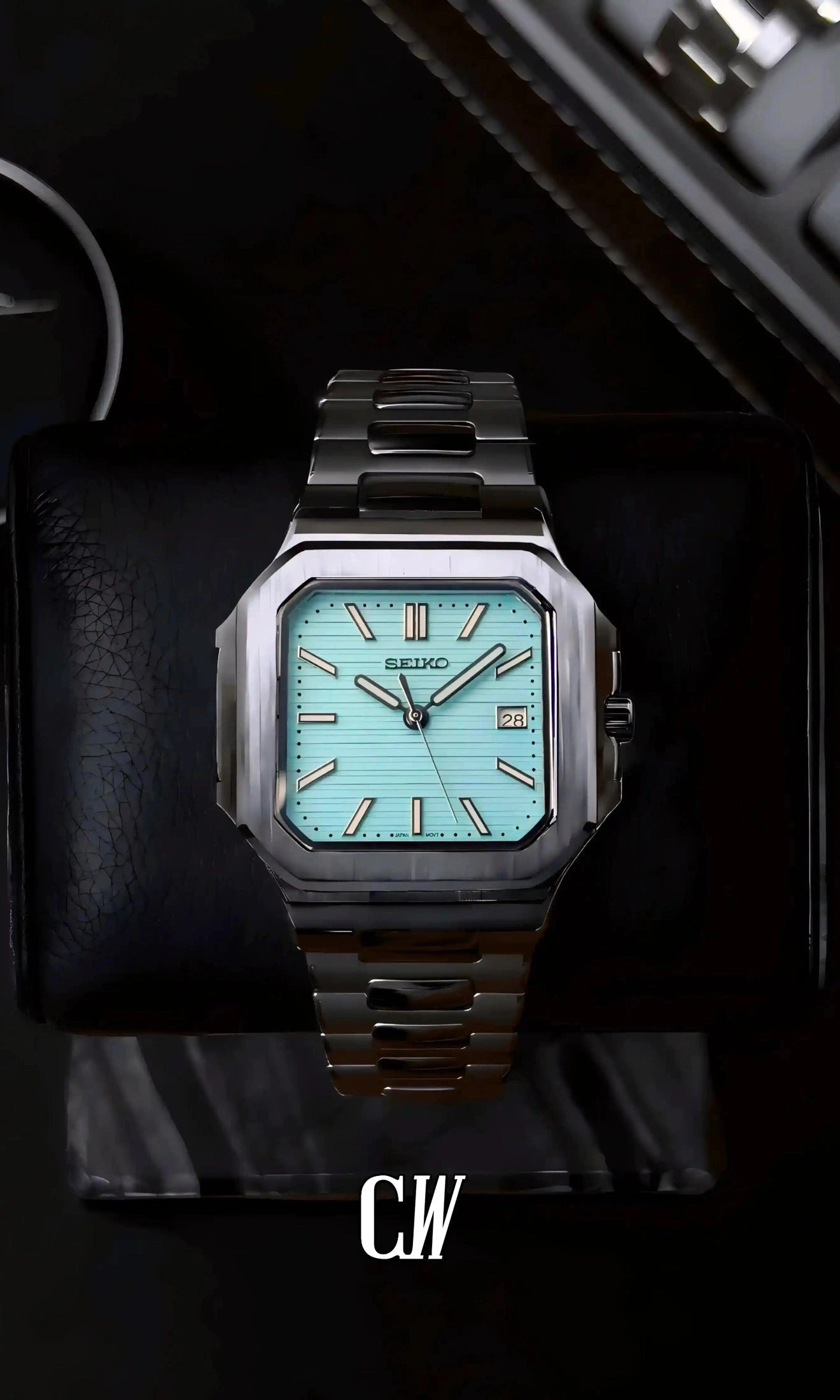 Cubito mod watch tiffany blue-Circa Watch Labs