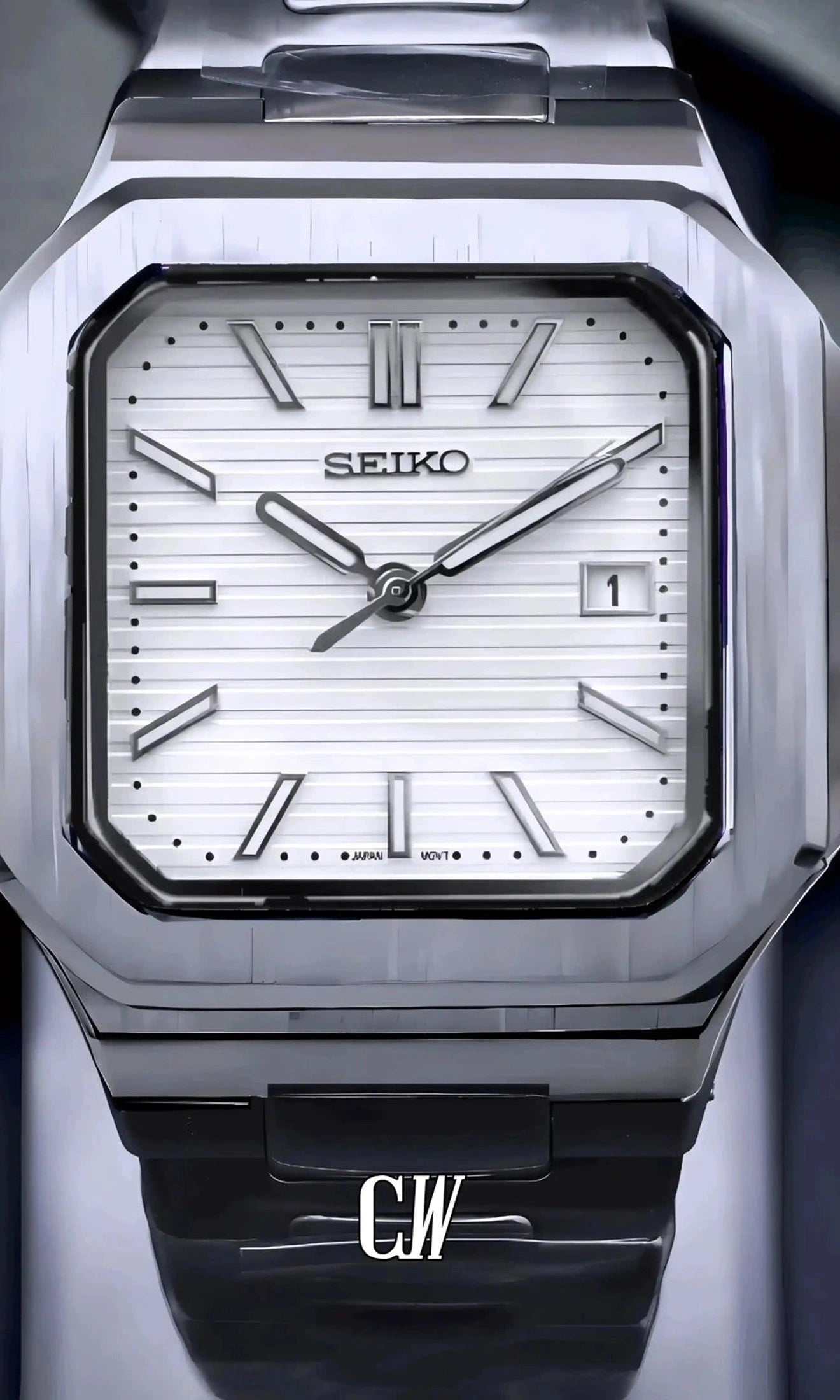 Cubito mod watch white-Circa Watch Labs
