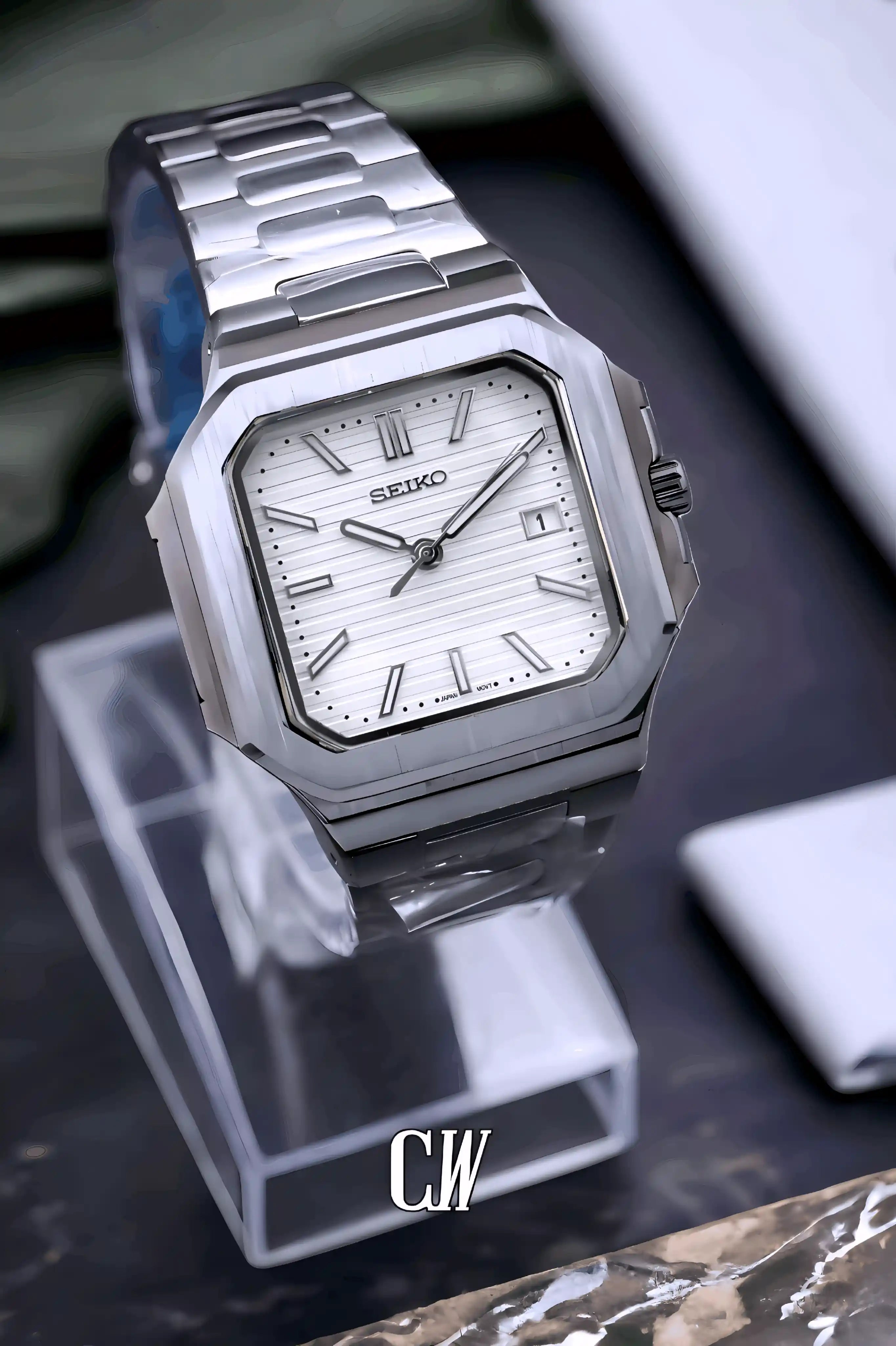 Seikocubitus mod watch white