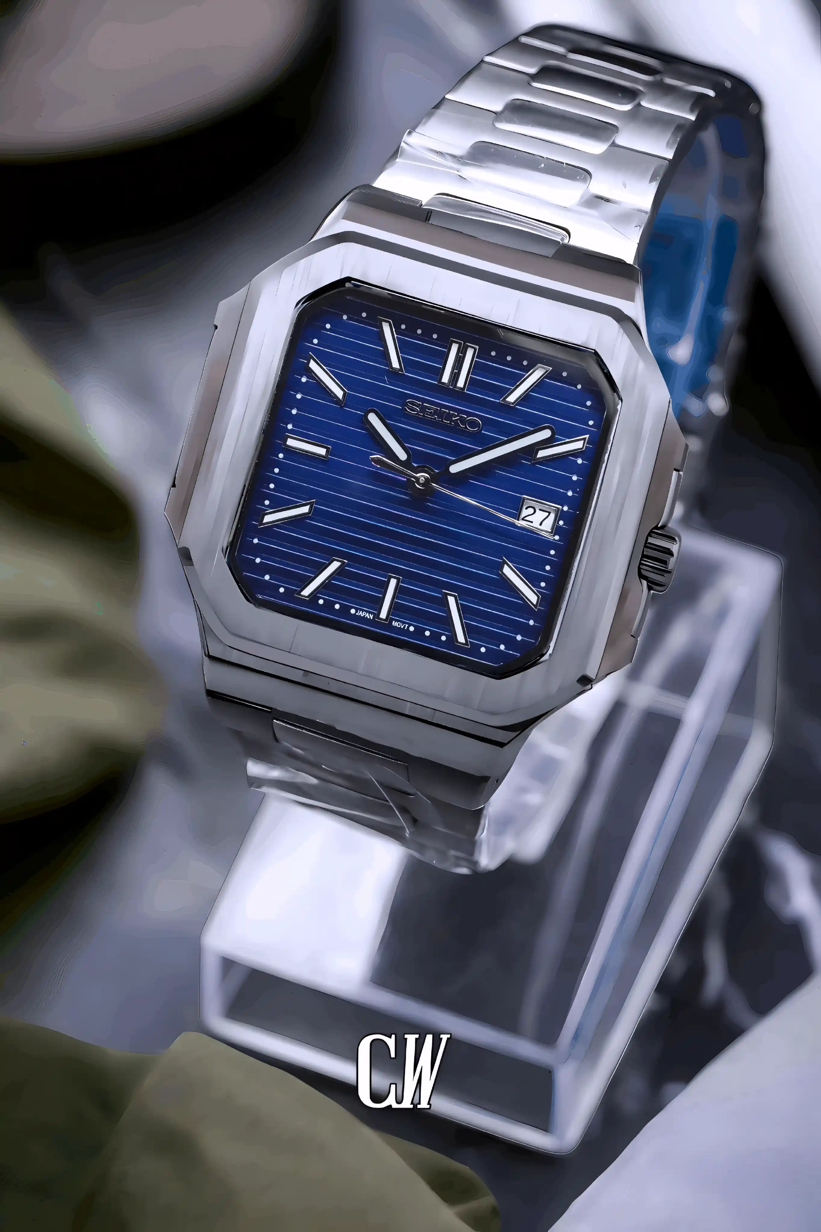 Seikocubitus mod watch blue