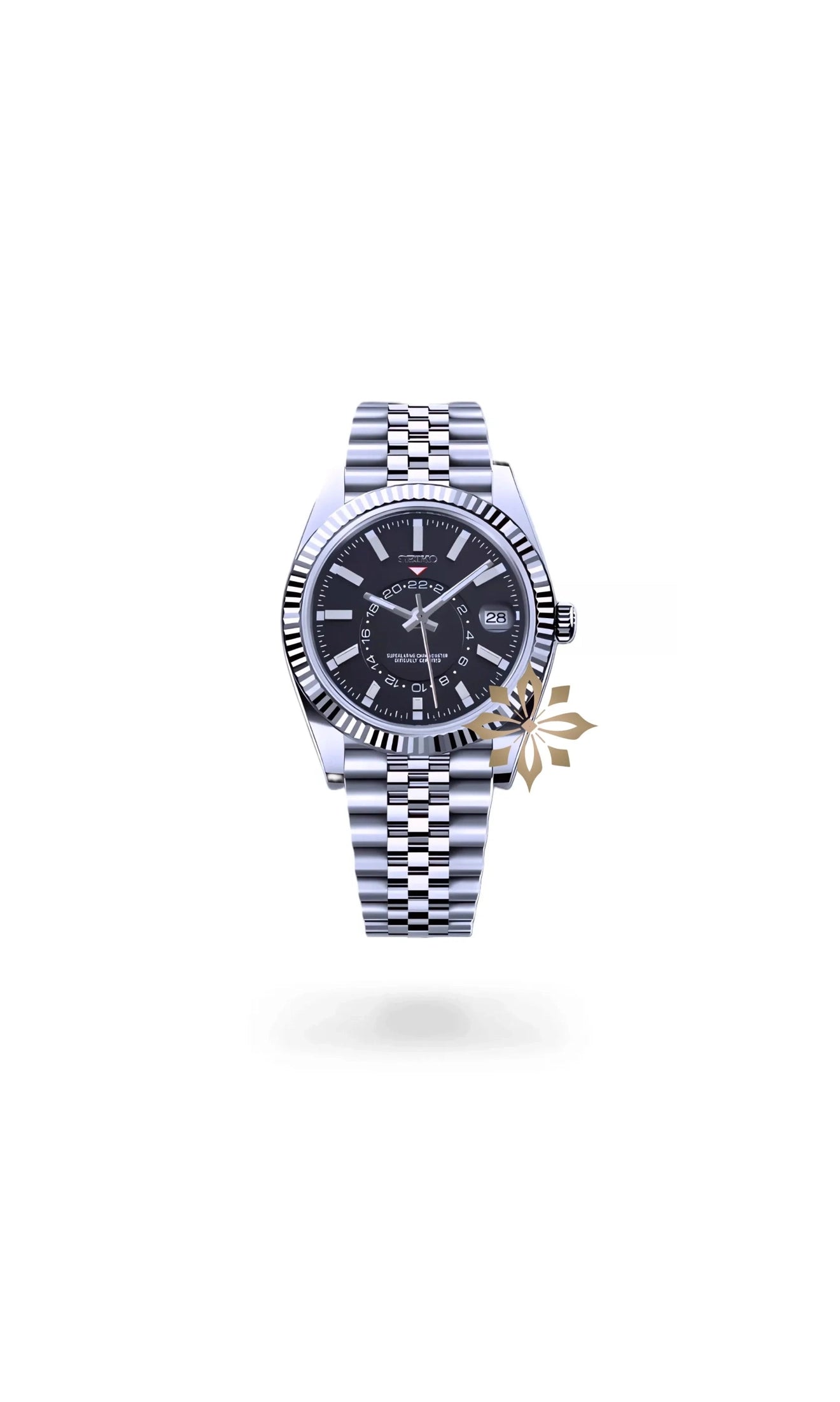 DJ mod skydweller watch black-Circa Watch Labs