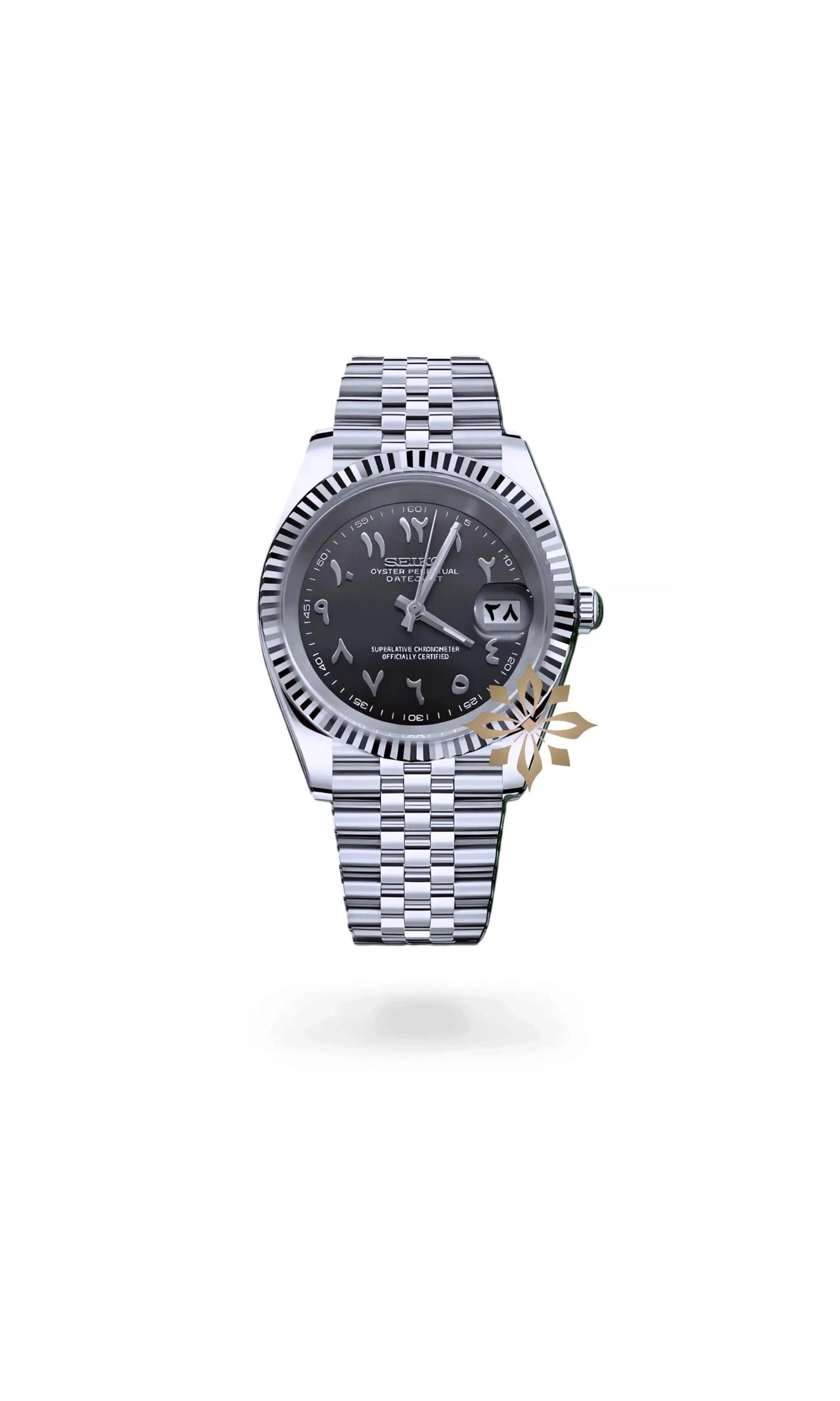 DJ mod watch 'Black' arabic-Circa Watch Labs