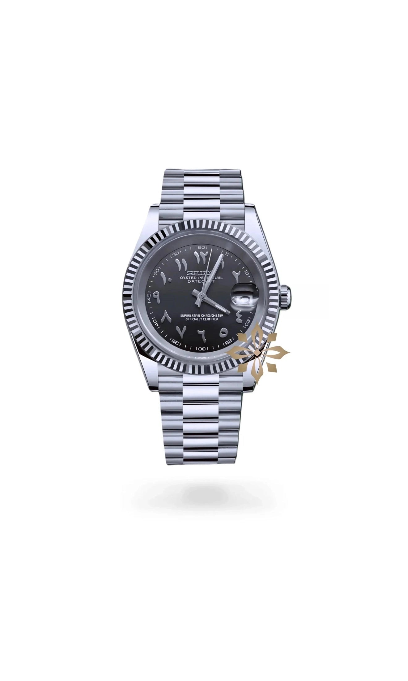 DJ mod watch 'Black' arabic-Circa Watch Labs