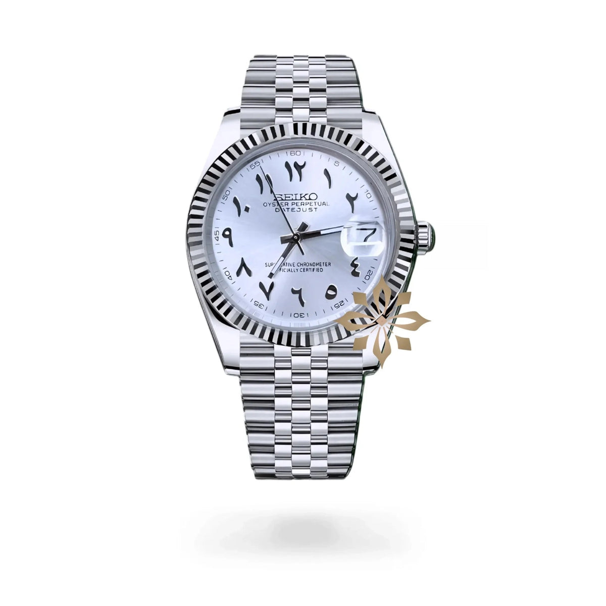 DJ-mod-watch-Silver-white-