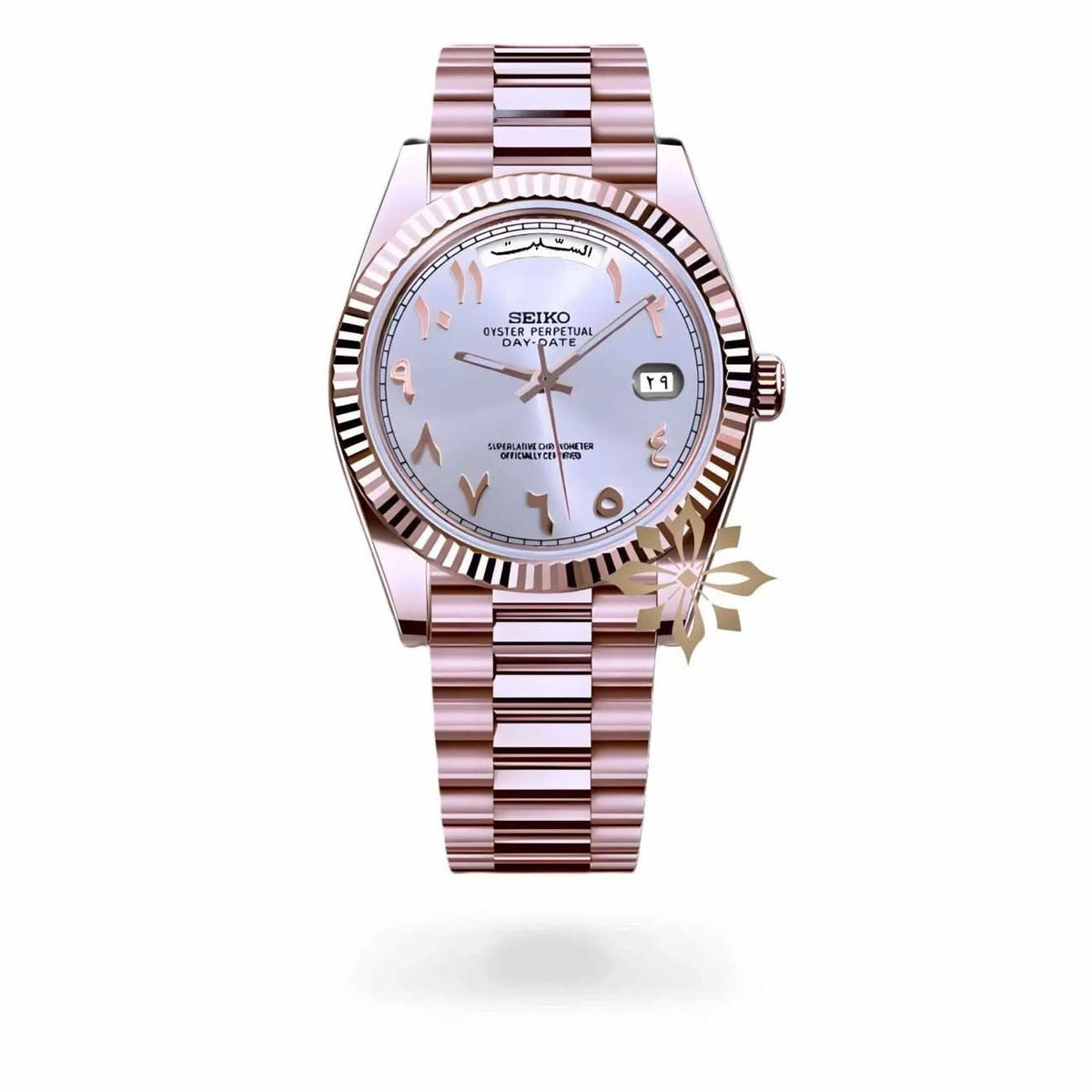 Daydate-mod-white-rose-gold-  display picture 1