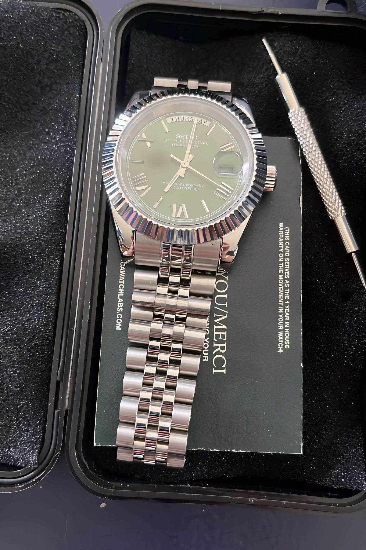 Custom Seiko Mods & Men's automatic watches | Circa Watch Labs