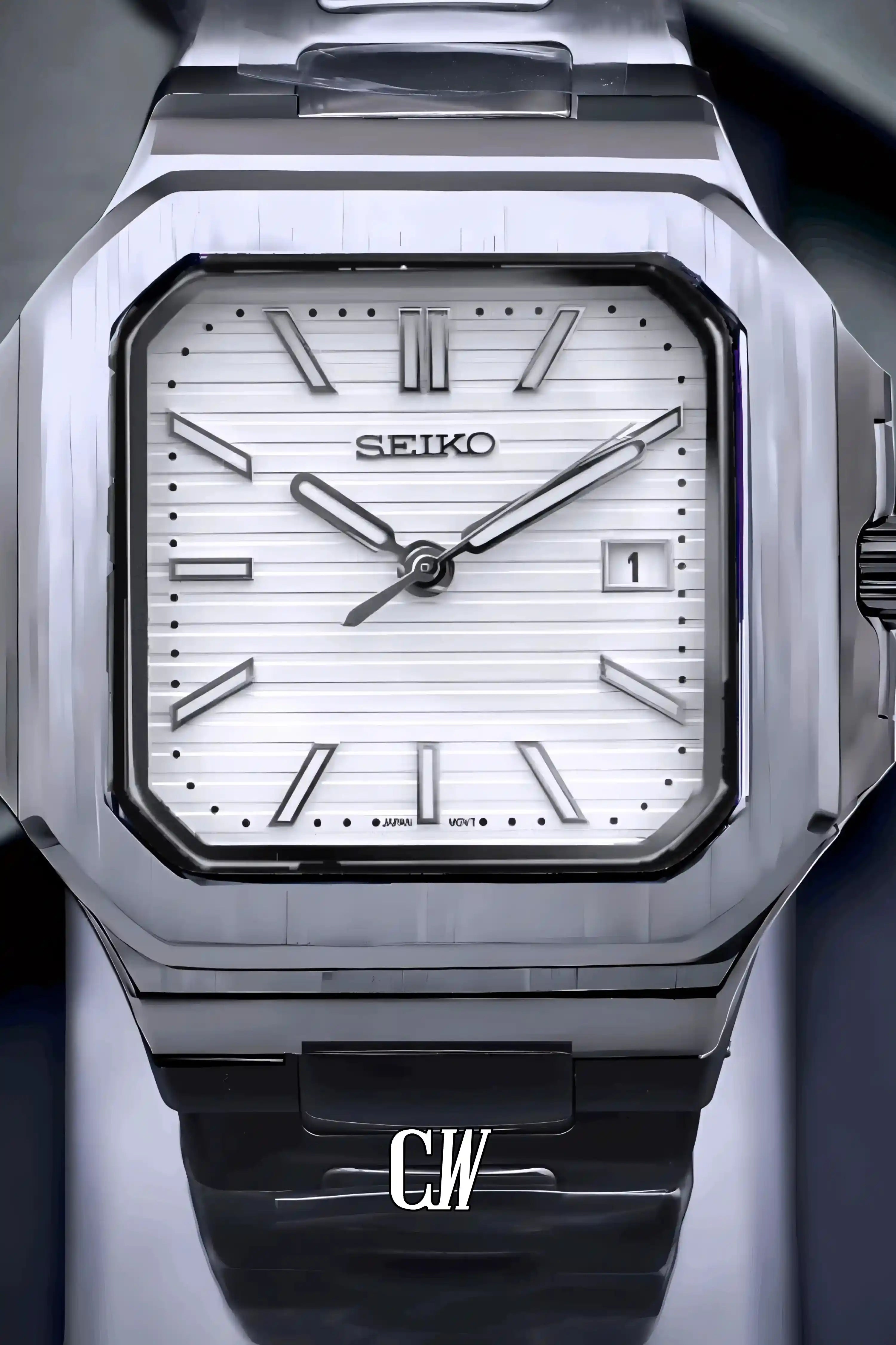 Seikocubitus mod watch white