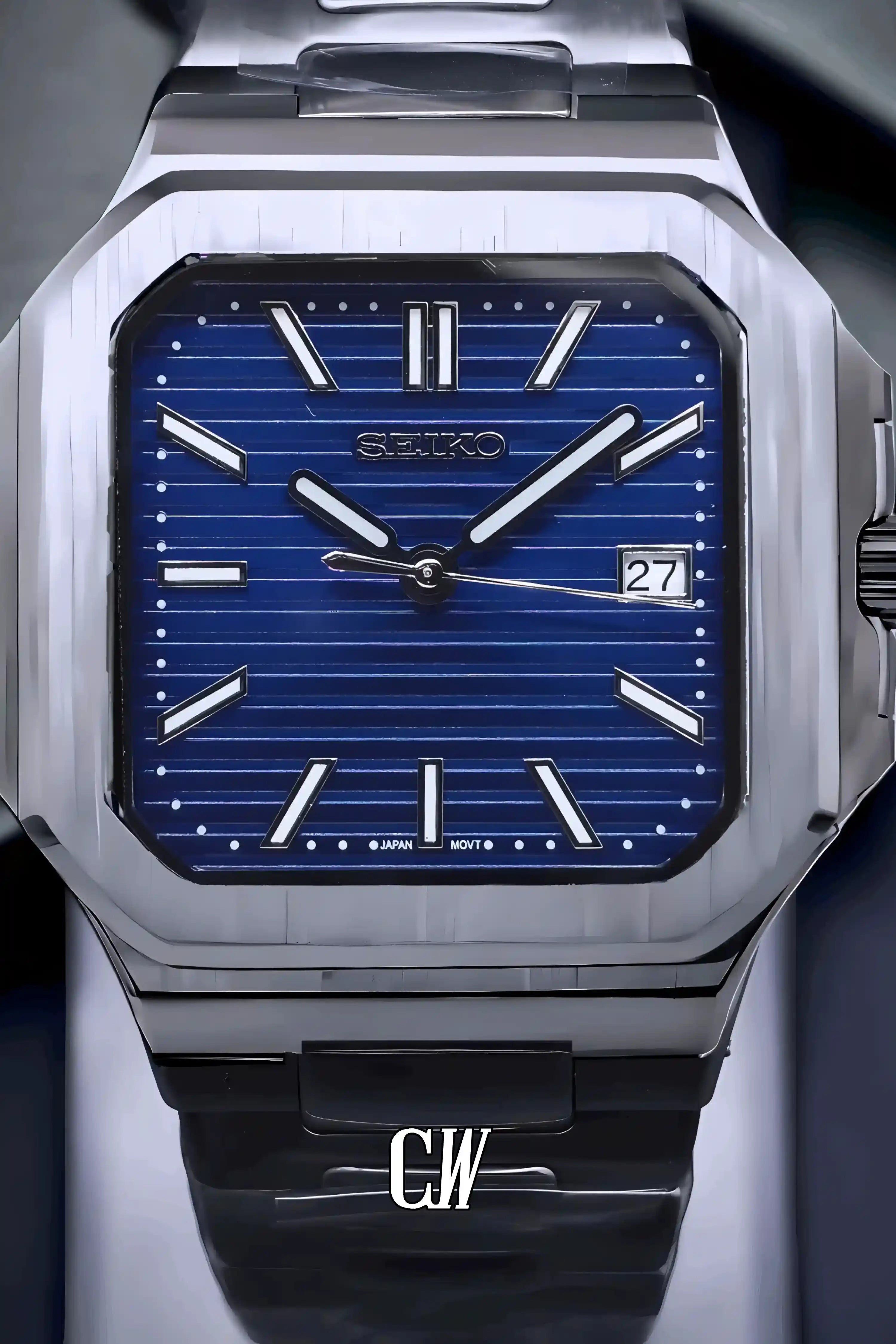 Seikocubitus mod watch blue